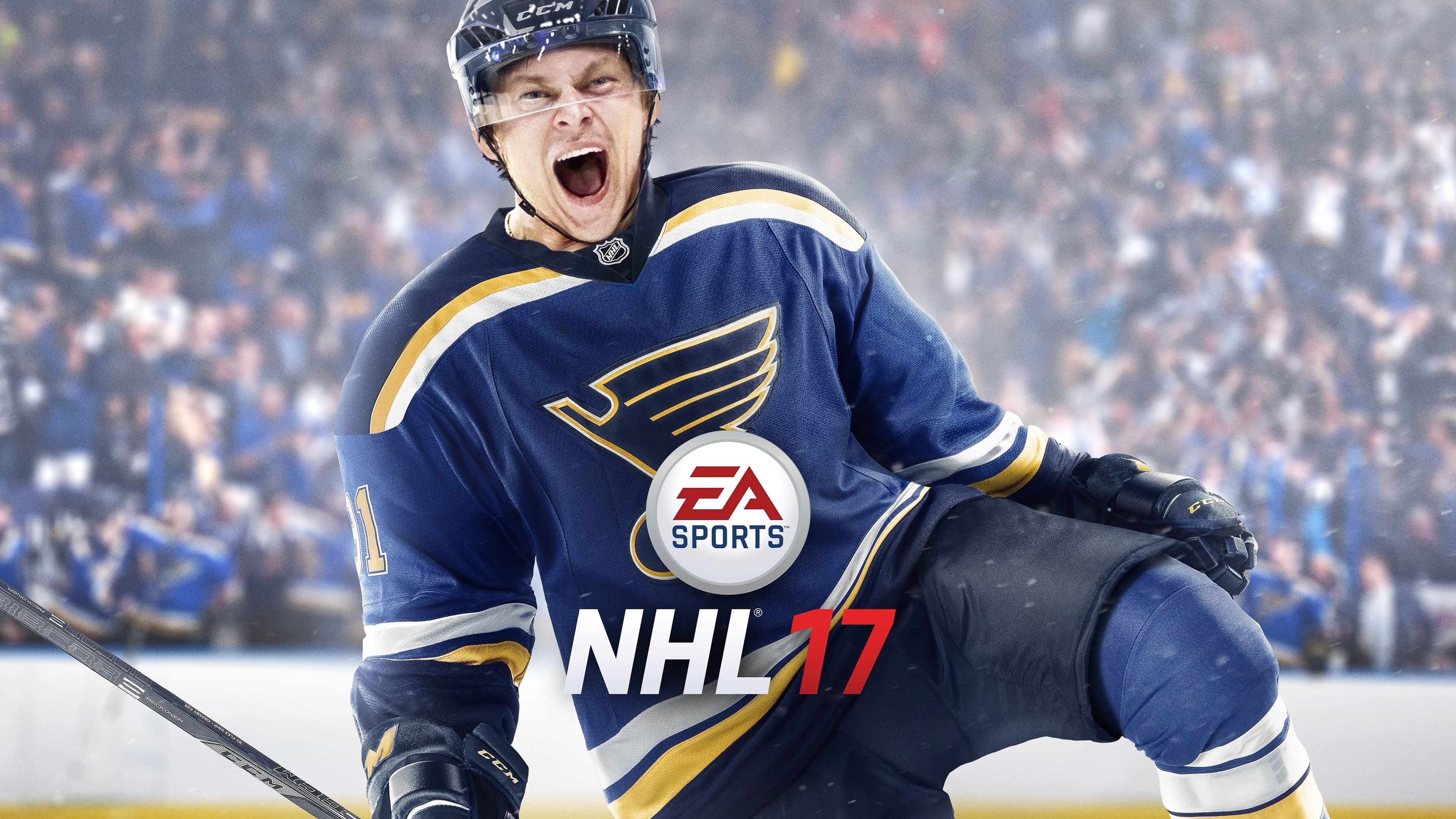 EA Sports NHL 17 Game 4K Wallpaper