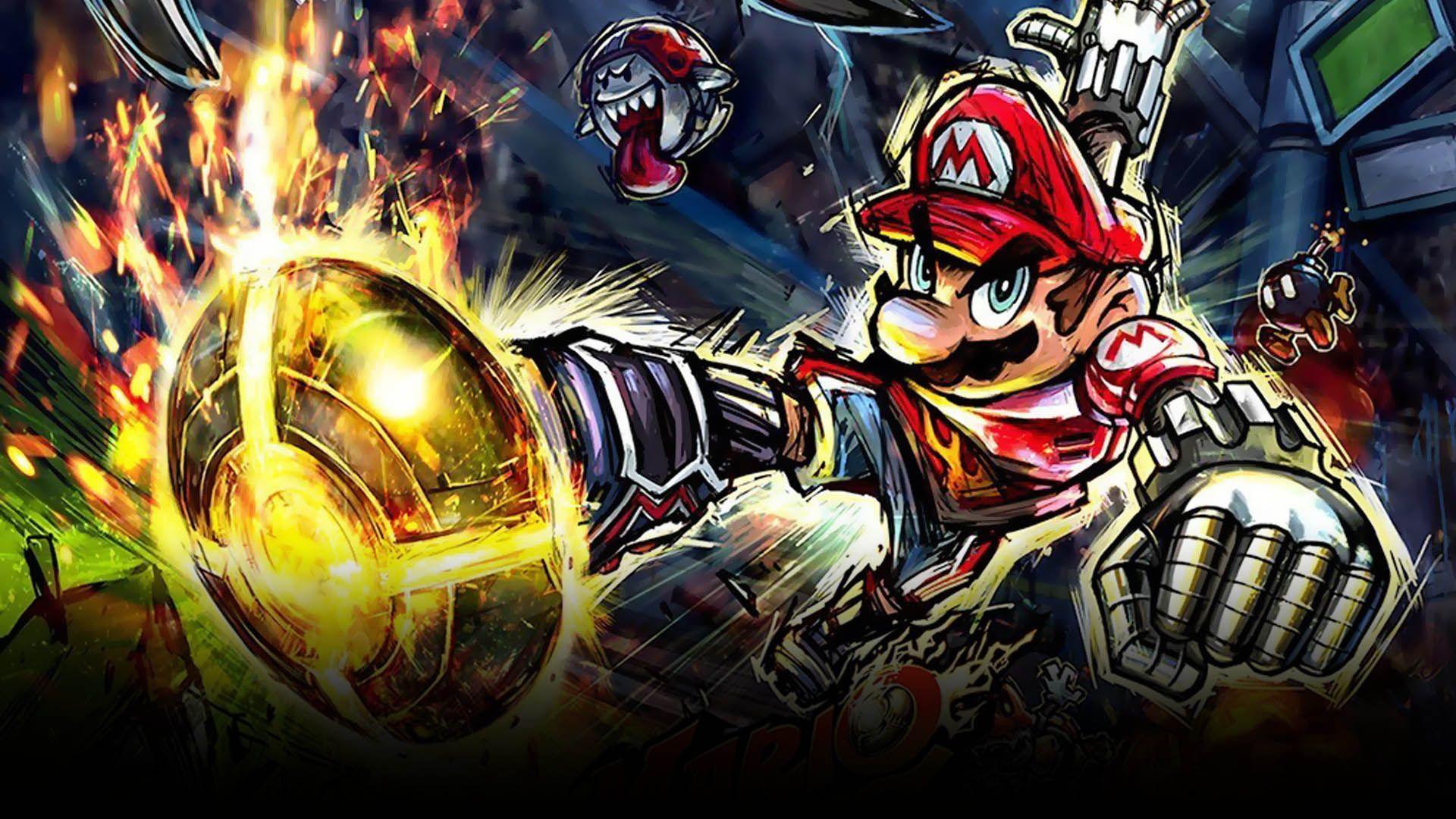 Super Mario Strikers HD Wallpaper 13 X 1080