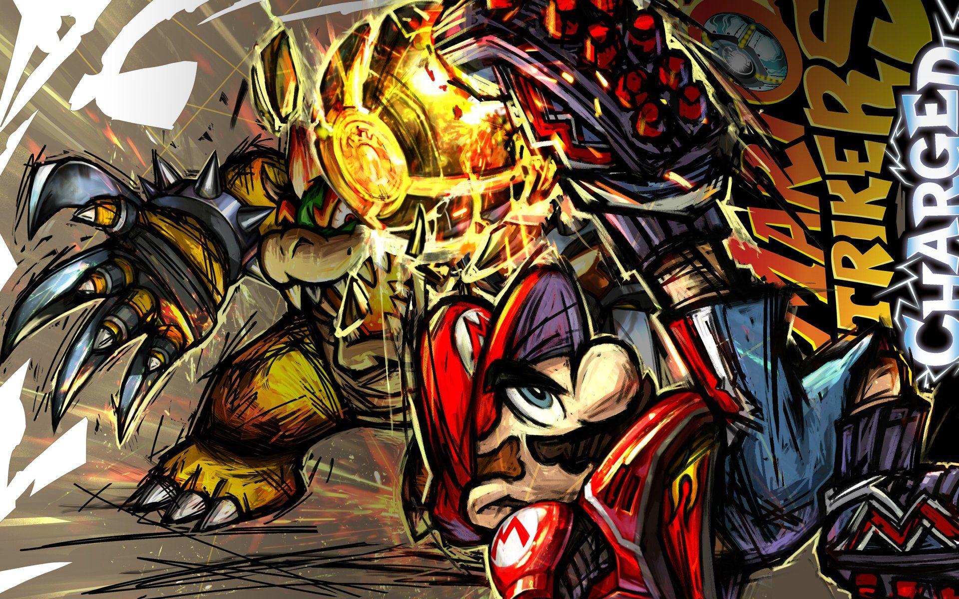 Super Mario Strikers HD Wallpaper 8 X 1200
