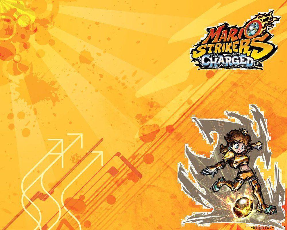 Mario Strikers Charged Wallpaper Daisy