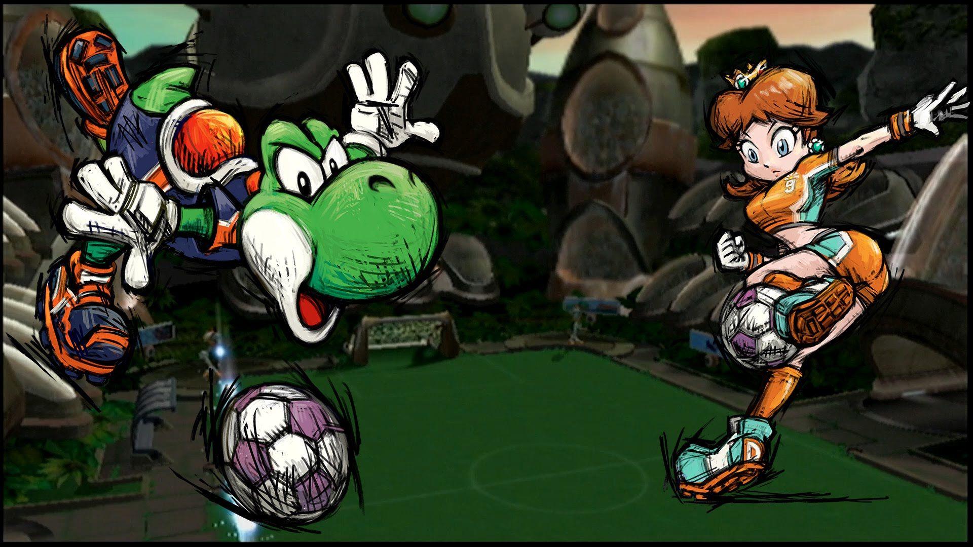 Super Mario Strikers vs Daisy