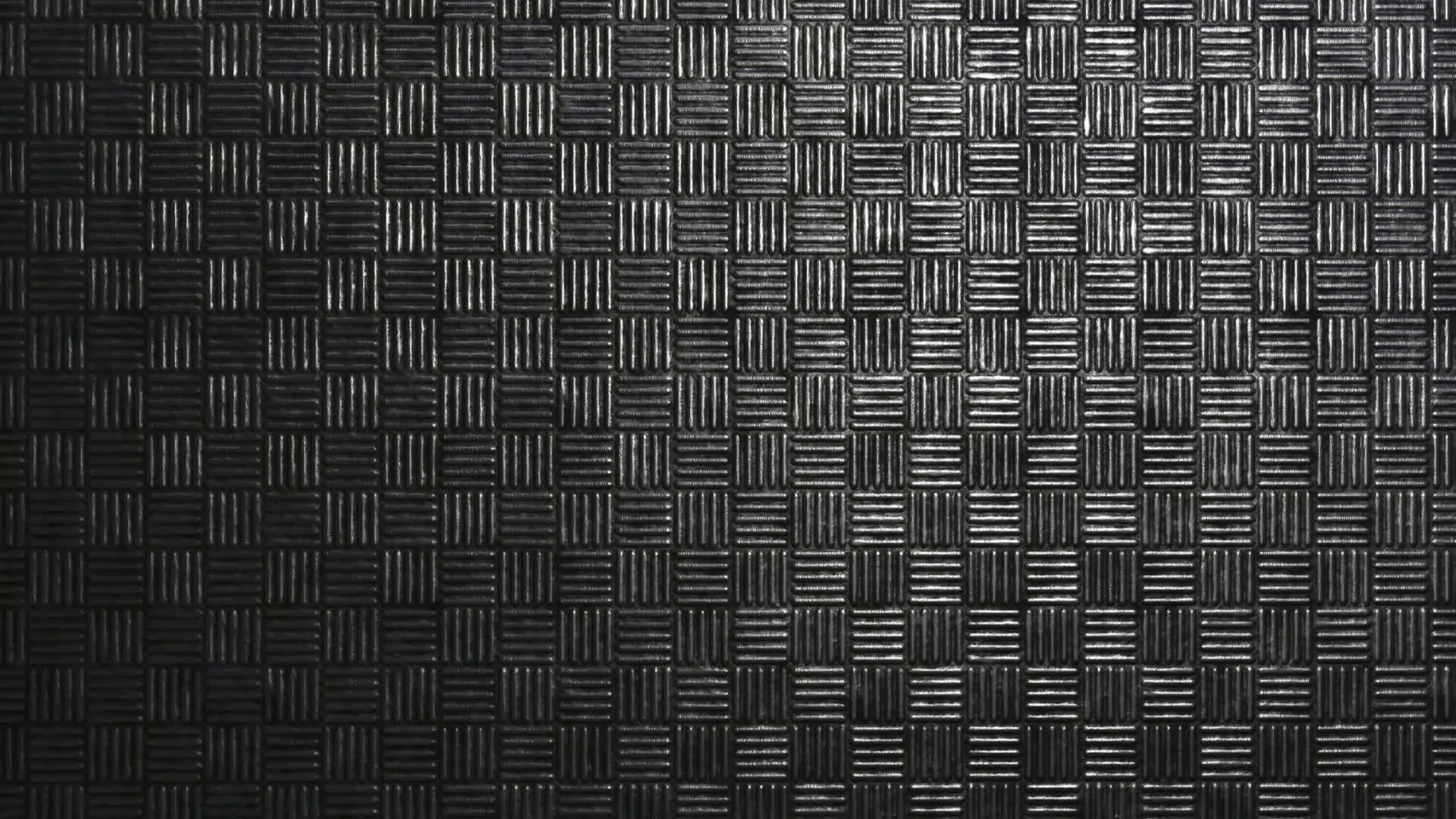 Dark steel square pattern texture background seamless loop. 3D