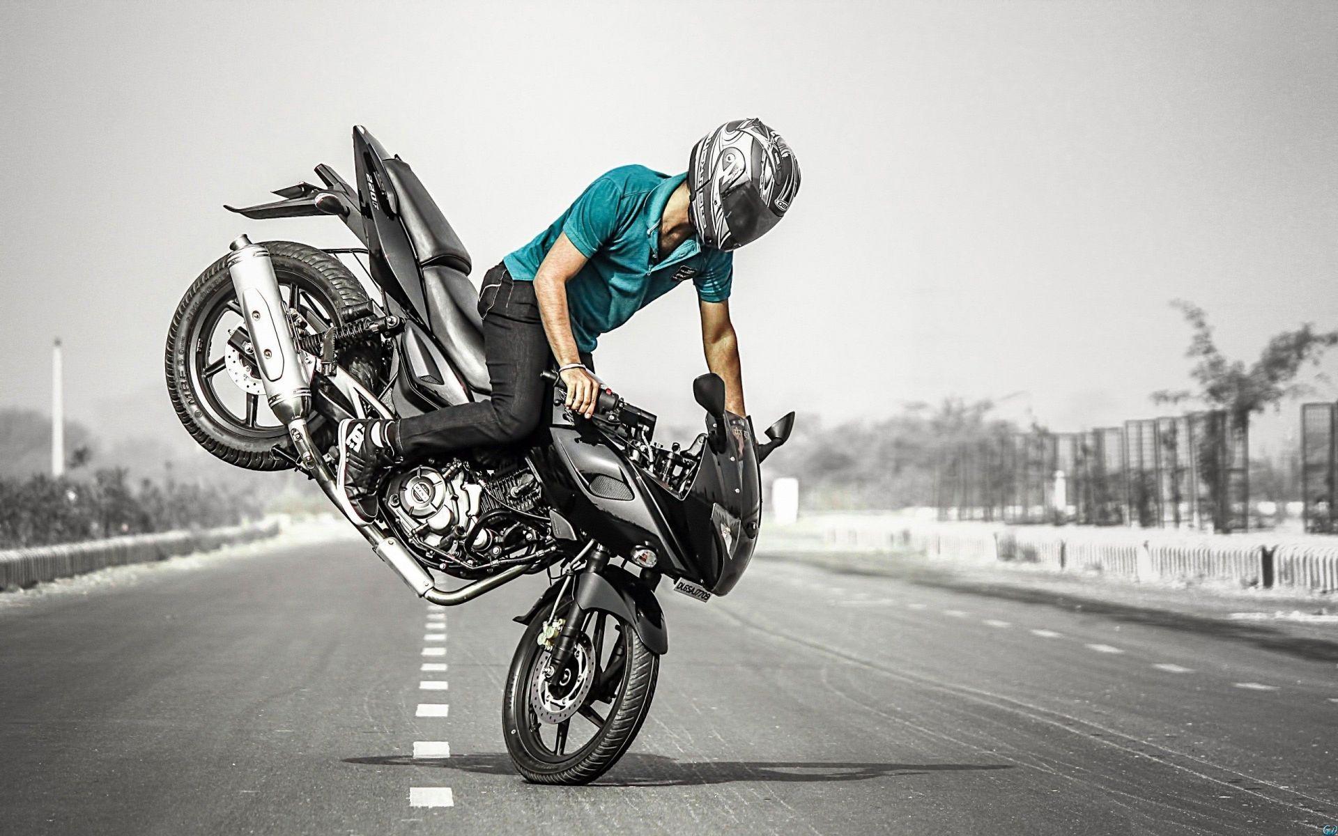 motorcycles, Bajaj Pulsar 200, Bajaj Pulsar wallpaper