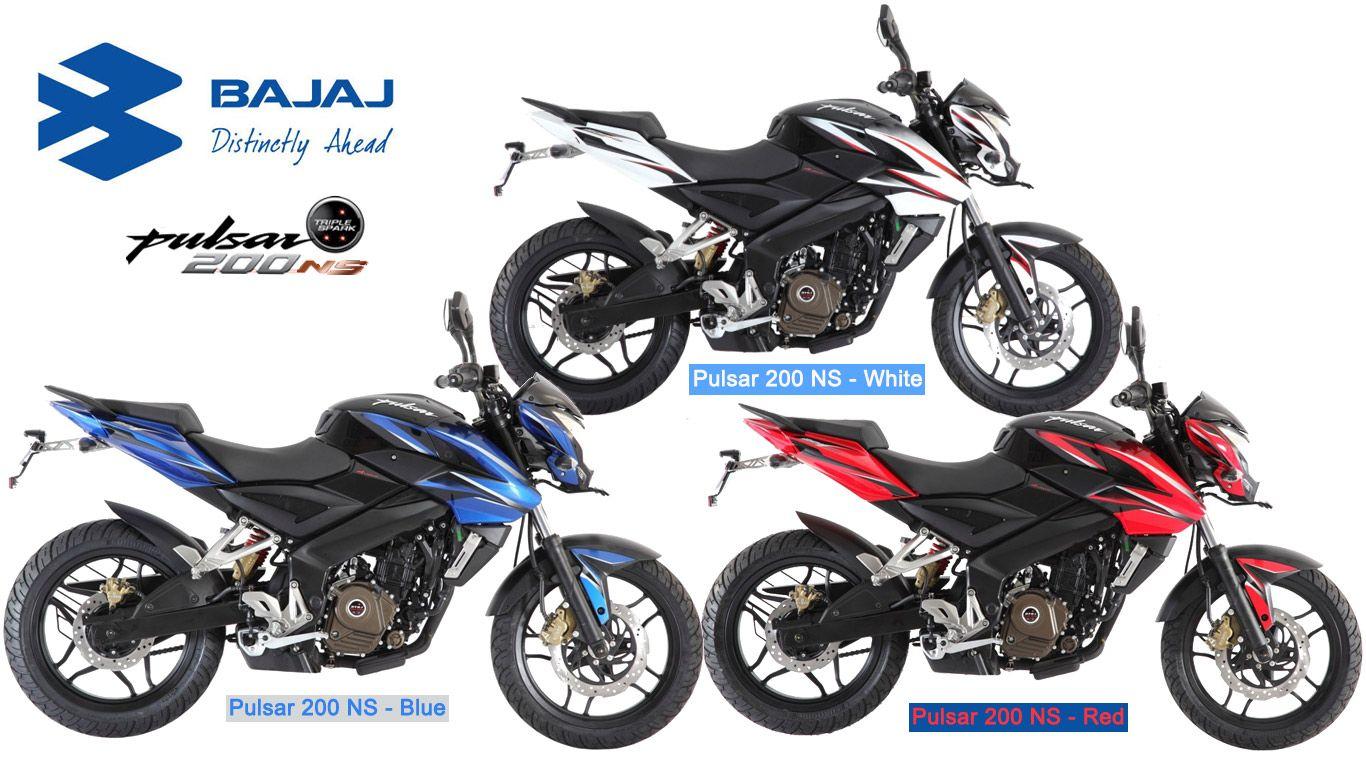 Bajaj Pulsar 200NS launched with three new colour