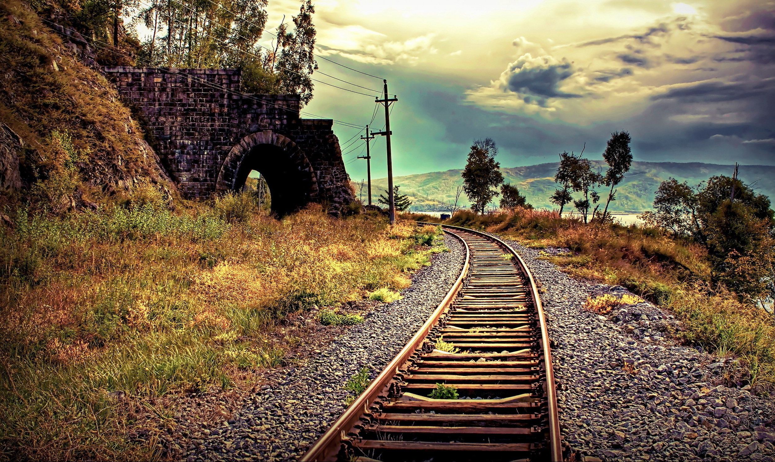 Railroad HD Wallpaper