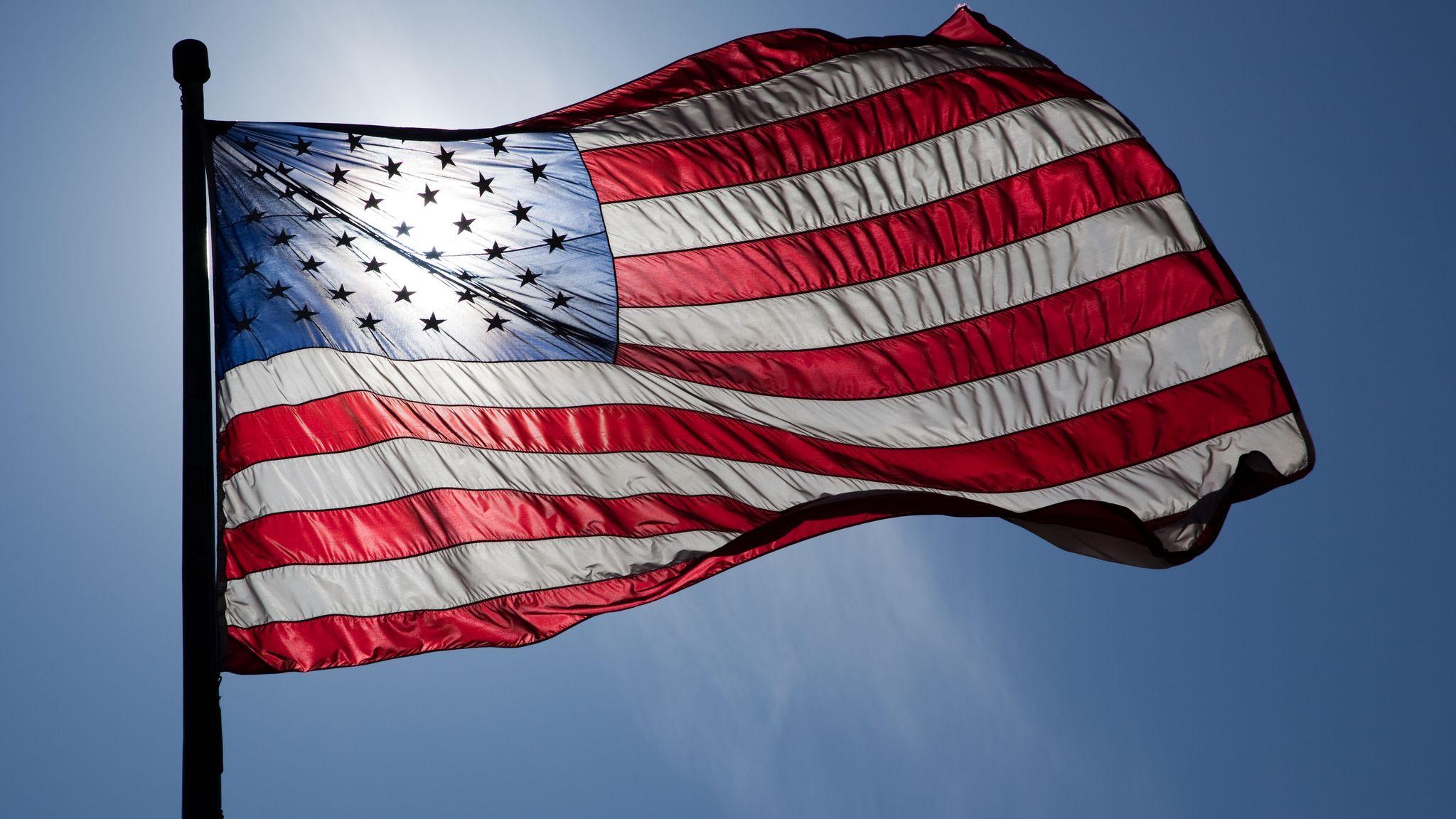 American Flag 2048x1152 Resolution HD 4k Wallpaper