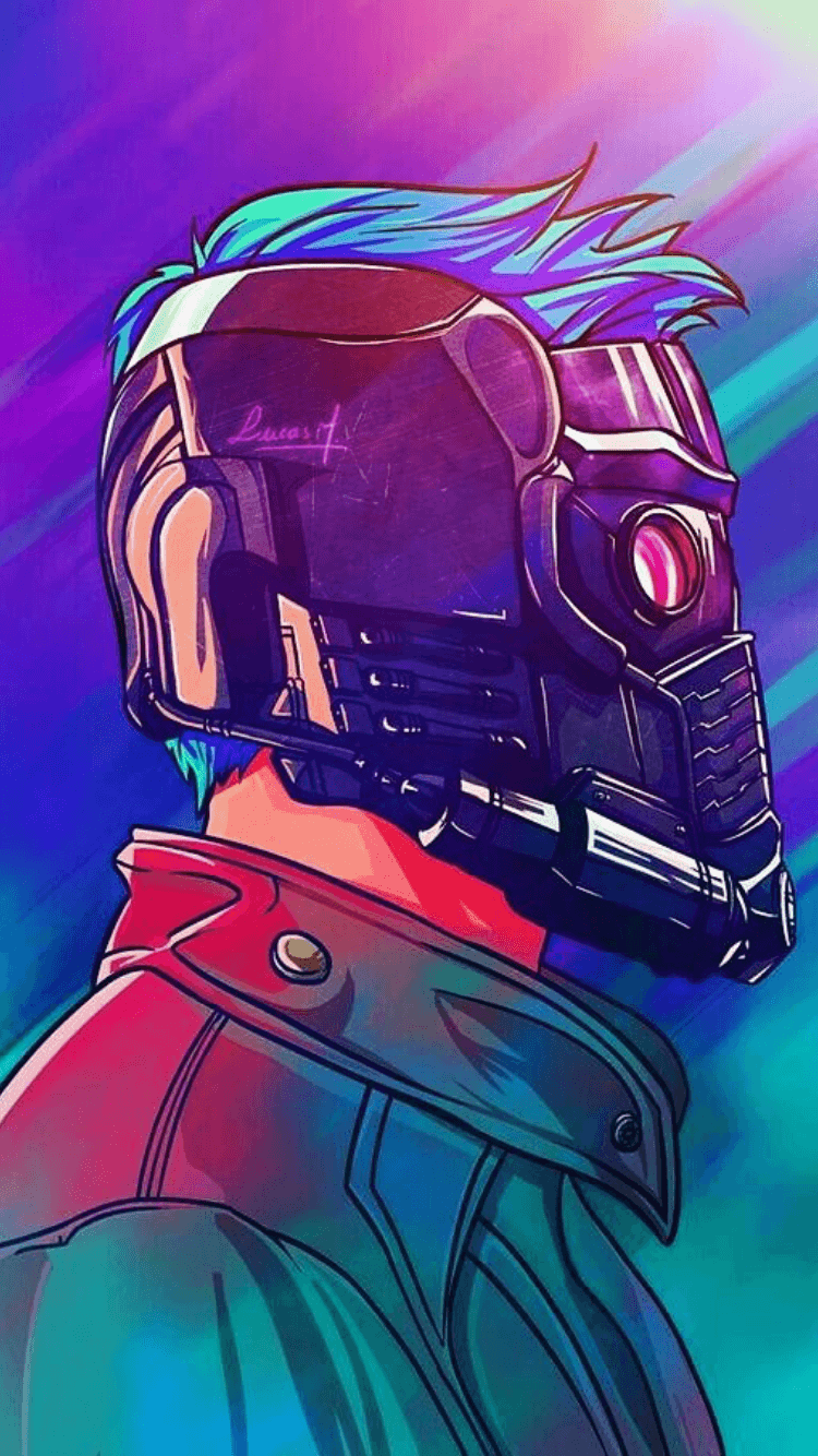 Guardians of the galaxy starlord. Wallpaper. Marvel