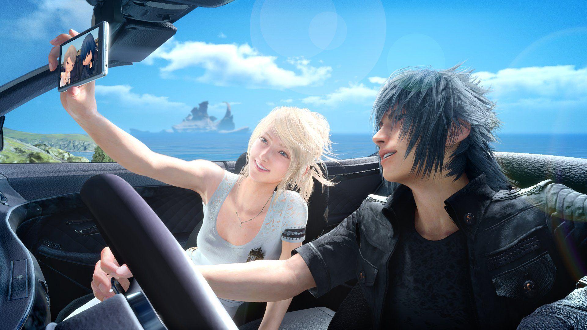 Final Fantasy XV's Special Valentine's Day Pictures are Sweet, Cute