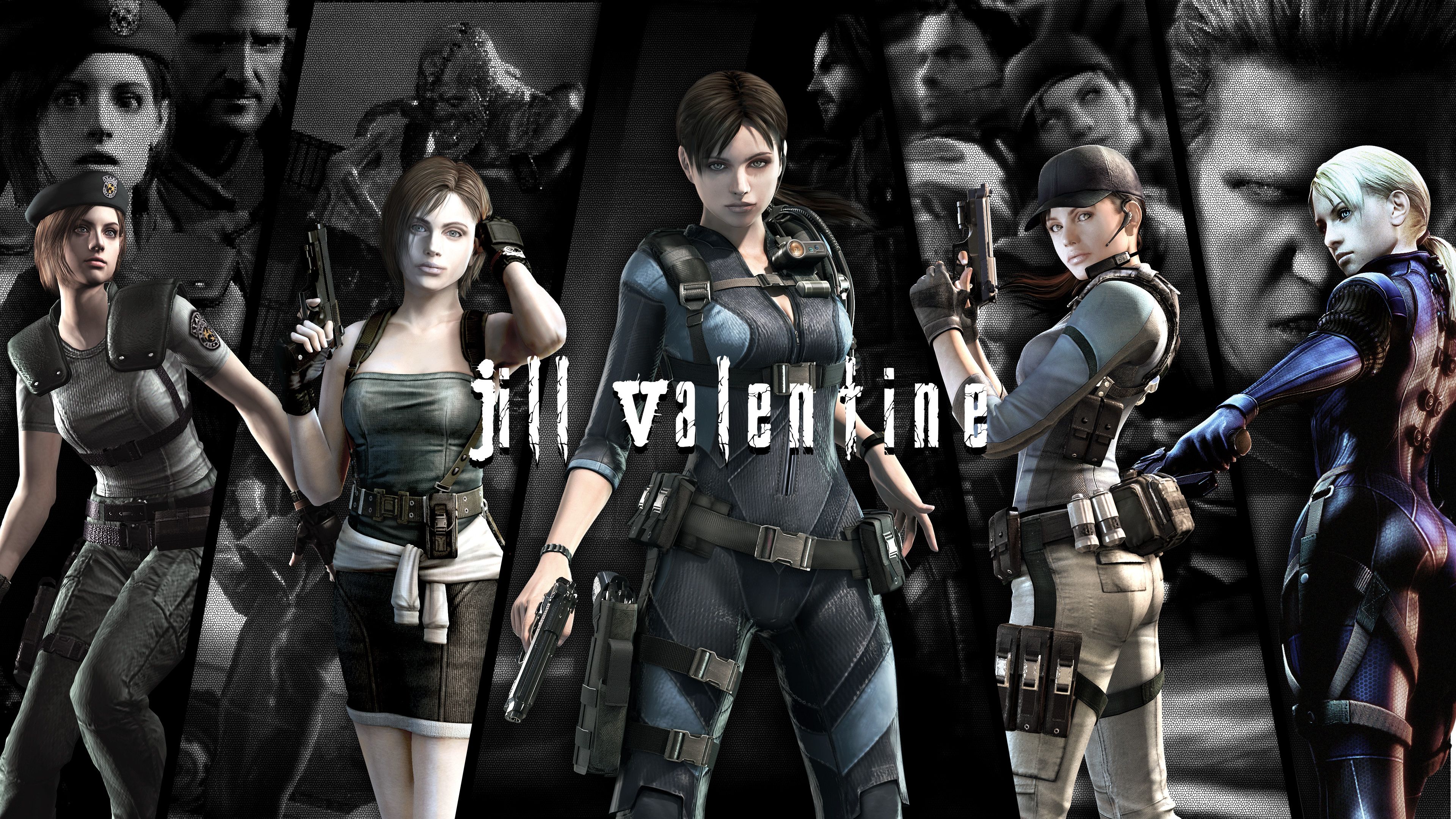 Resident Evil Jill Valentine Wallpapers -①.