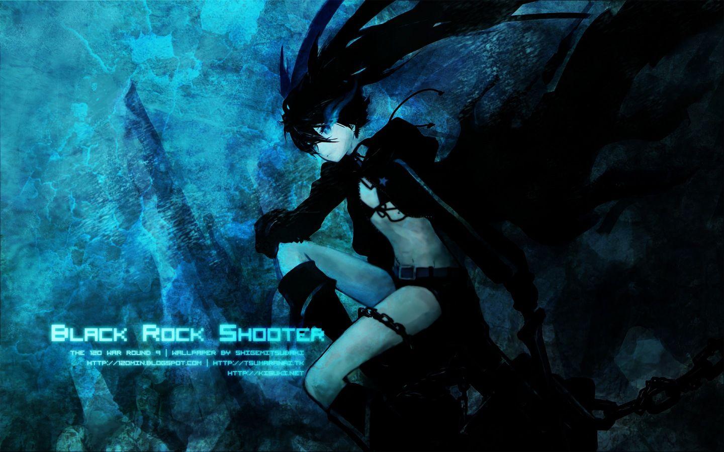 Featured Wallpaper: Black Rock Shooter 2. My Bubbletea Time