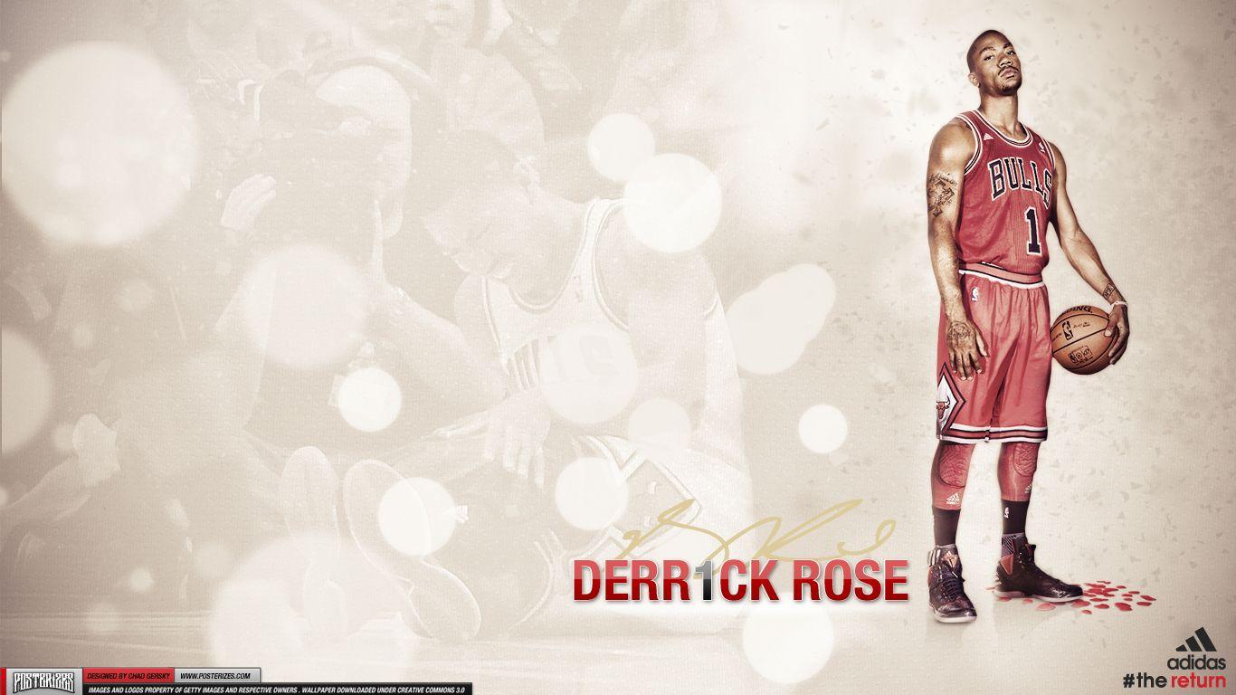 Derrick Rose - '#TheReturn' (WALLPAPER)