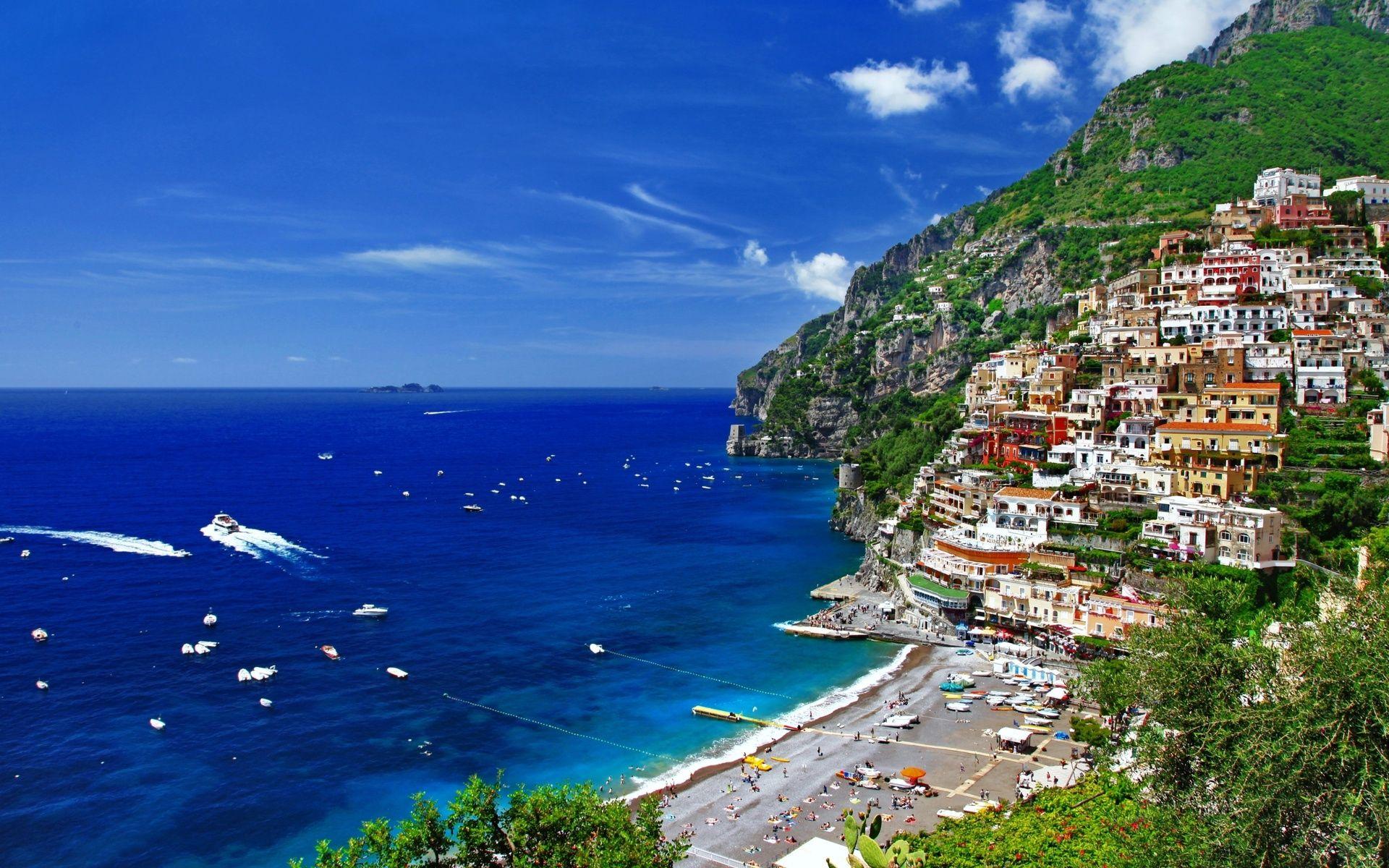 Positano, Italy Full HD Wallpaper and Background Imagex1200