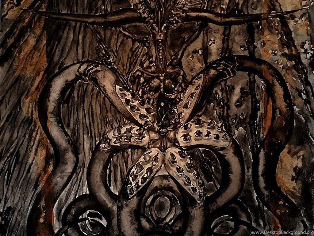 Baphomet By Mestre du temple Desktop Background