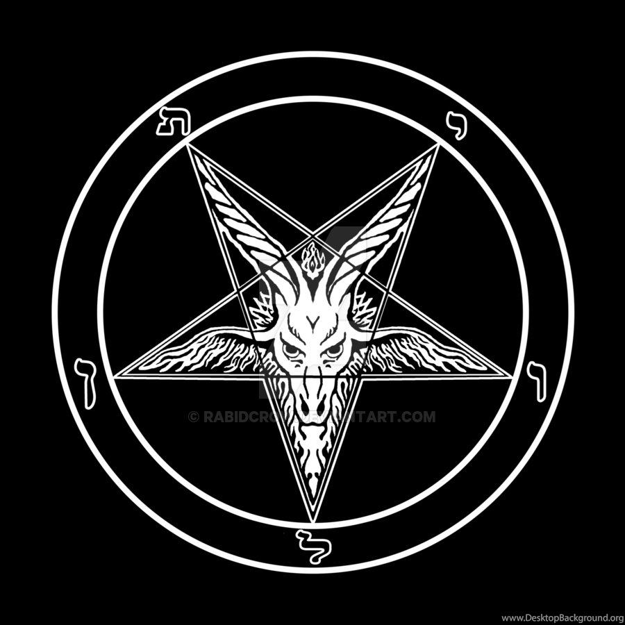 Baphomet Sigil Of Satan And Satanism By RabidCrow