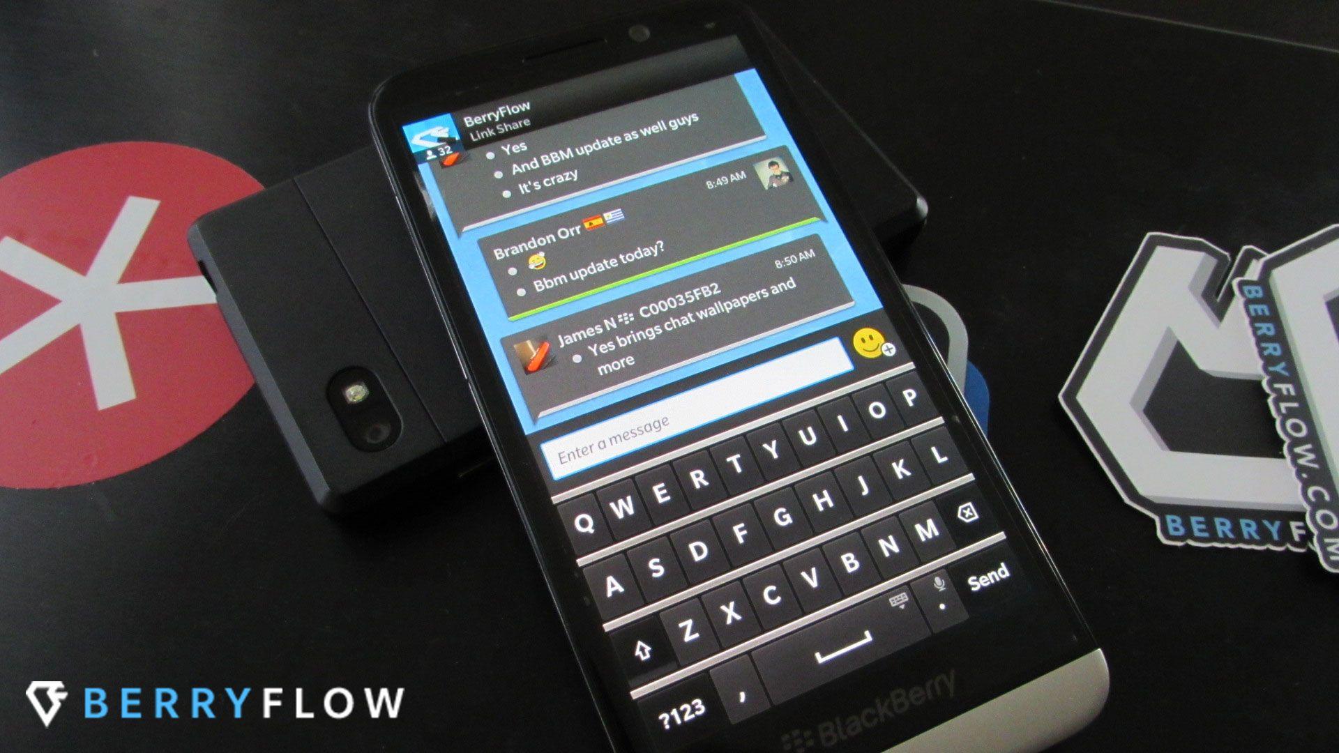BBM adds Chat Wallpaper, 16 fresh Emoji and BBM Protected support