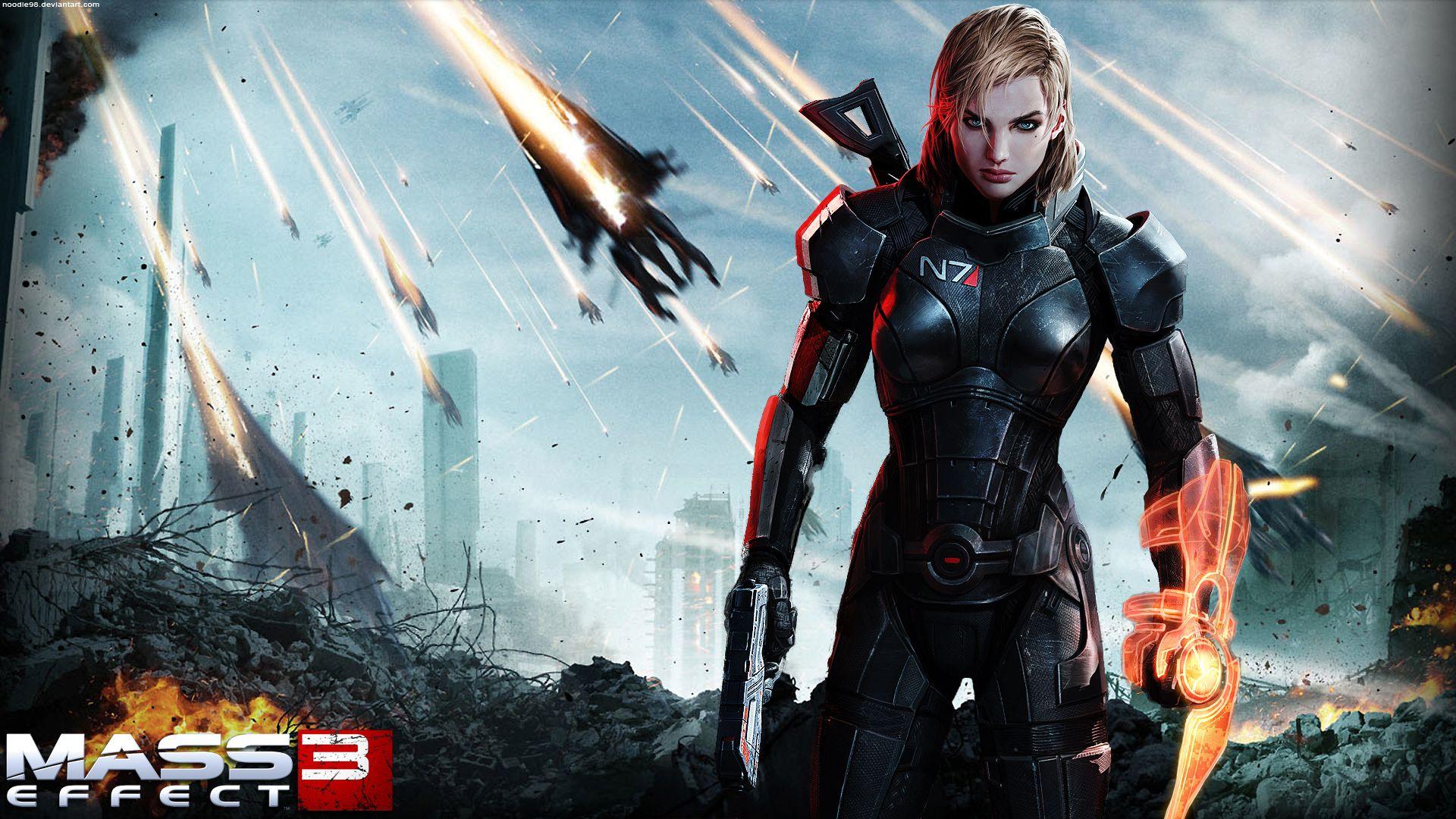 Mass Effect 3 Female Shepard HD Wallpaper, Background Image