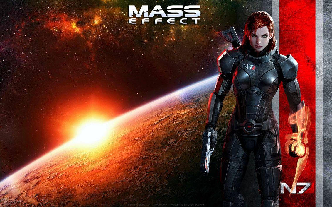 Mass Effect Female Shepard Wallpaper