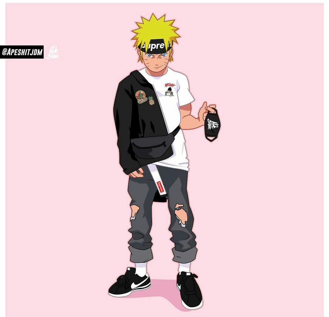 Featured image of post Cool Anime Characters Swag Naruto Supreme Wallpaper