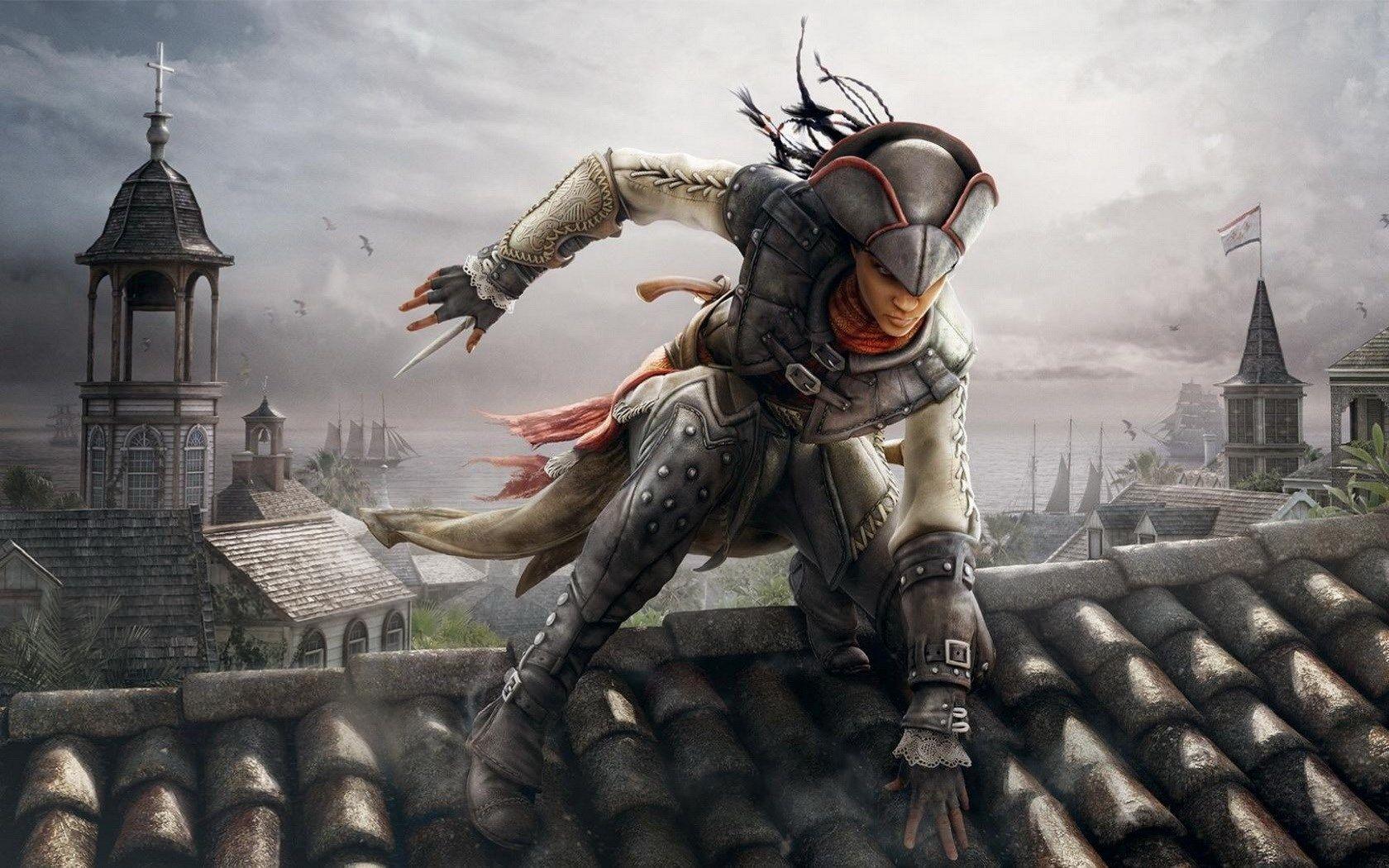 free desktop wallpaper downloads assassins creed iii liberation