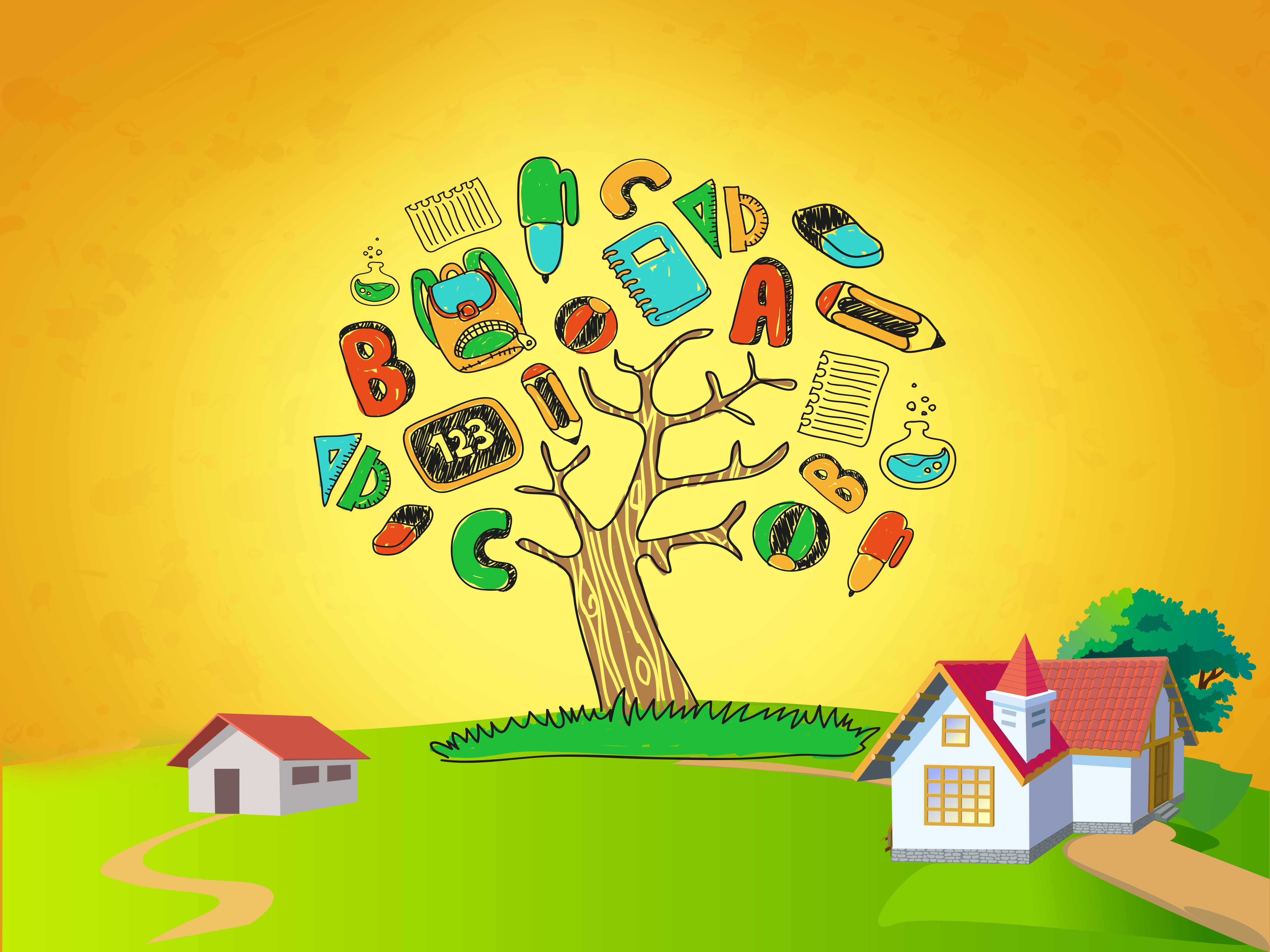 School Education Wallpaper