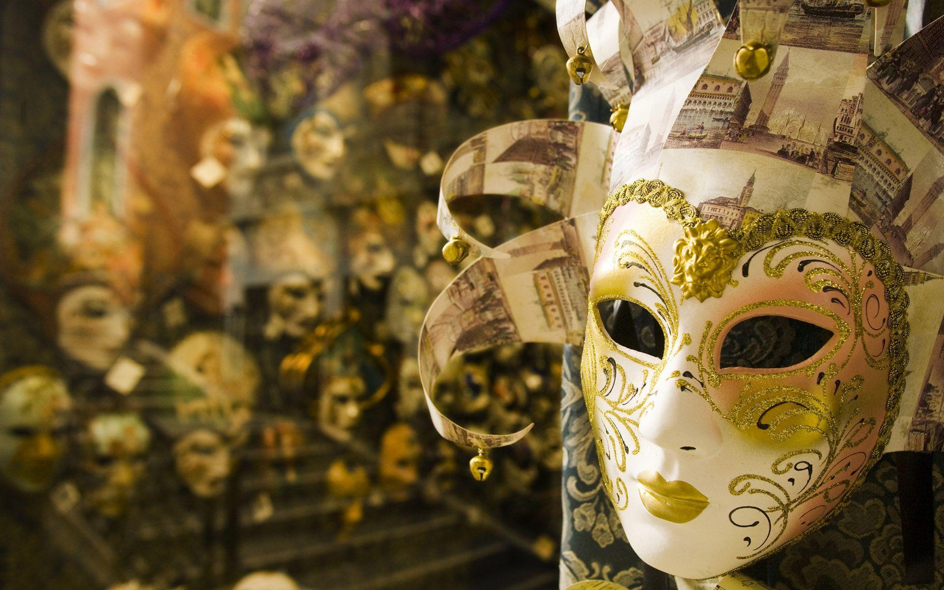 Cool Masquerade Mask Wallpaper
