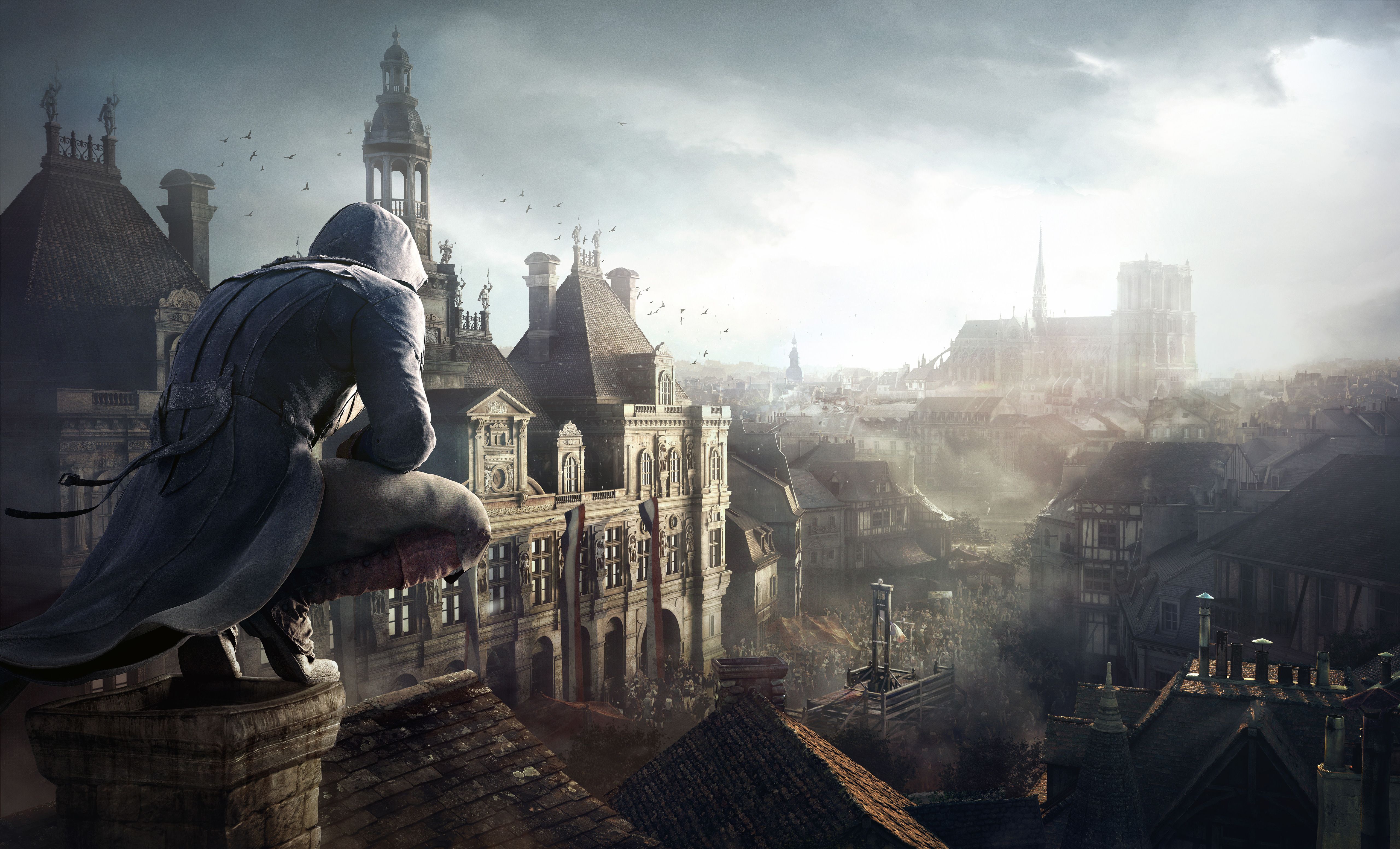 Wallpaper Assassin's Creed, Unity, 5K, Games