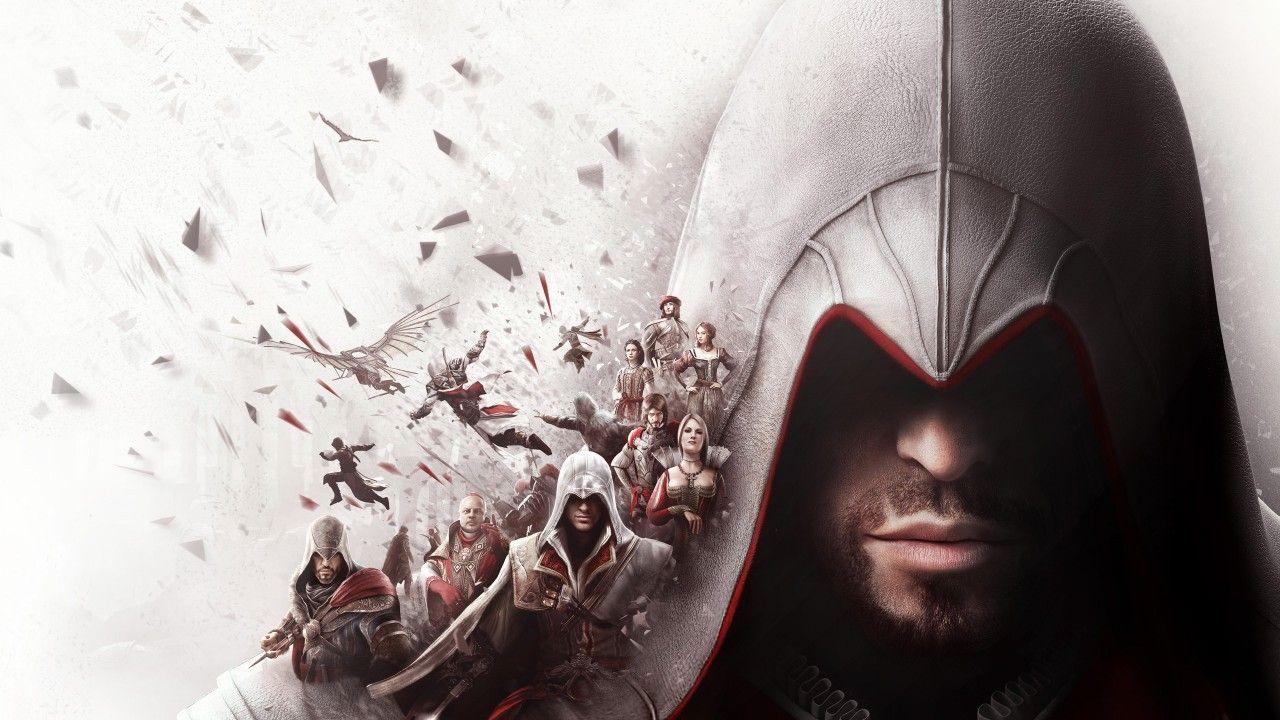 Wallpaper The Ezio Collection, Assassin's Creed, PS Xbox One, HD