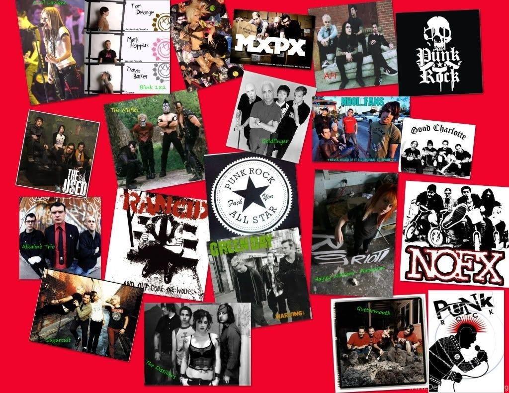 Punk Rock Background Desktop Background