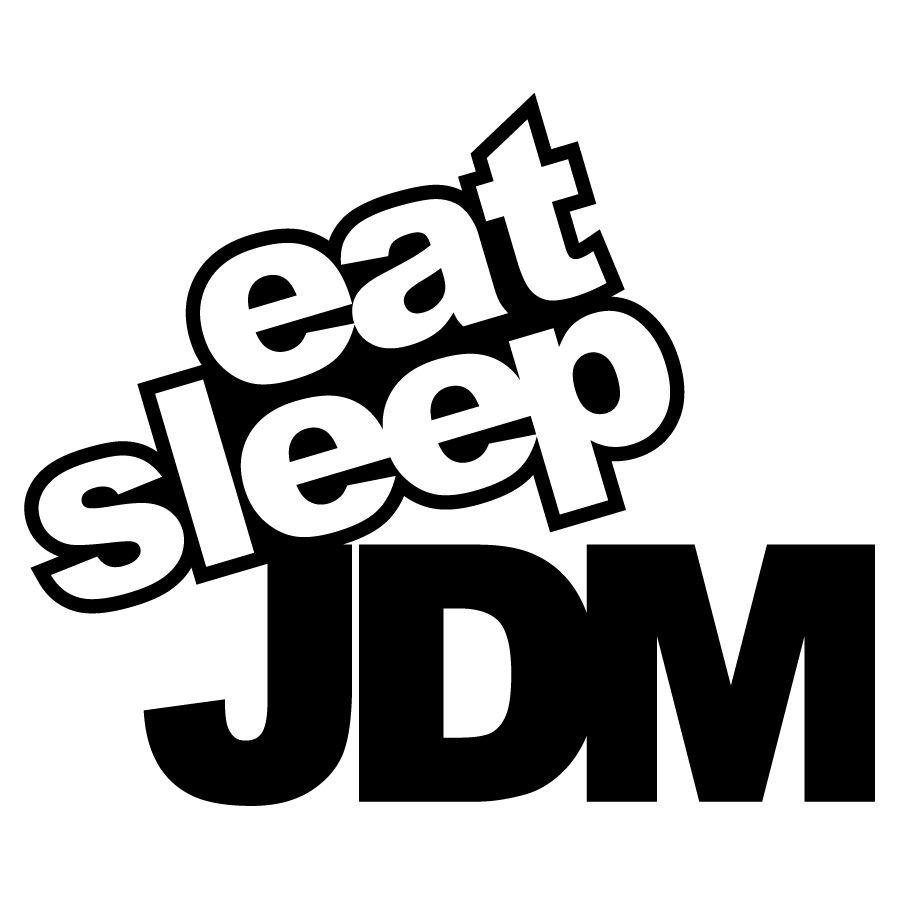 Eat Sleep JDM Vinyl Sticker - £1.79, Blunt.One, Affordable bespoke