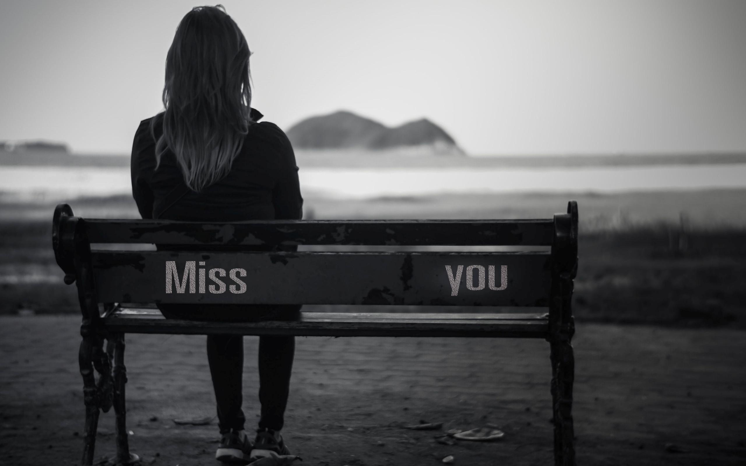 girl missing you images