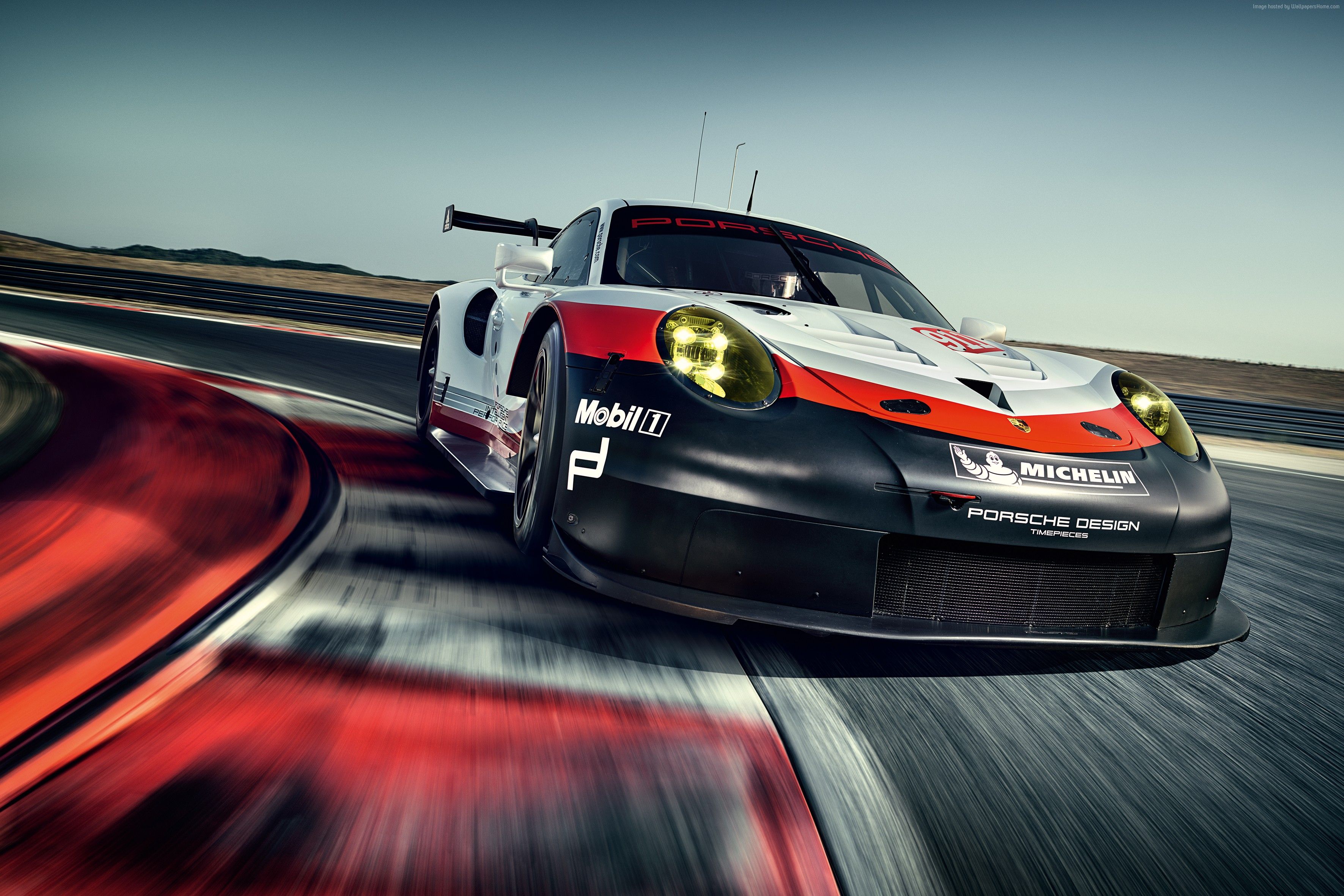 Wallpaper Porsche 911 RSR, sport car, racing, Cars & Bikes