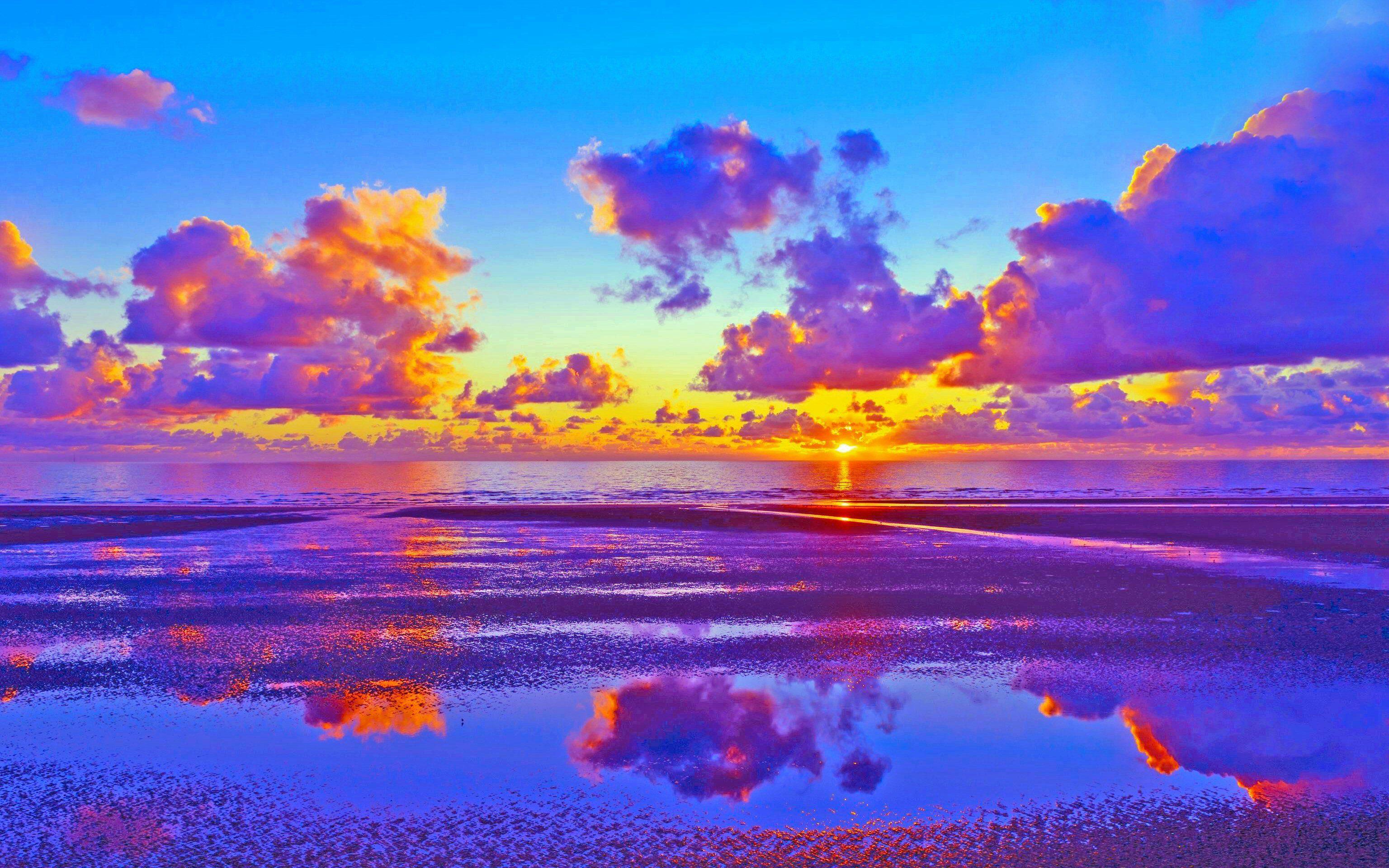 Sunset Background High Definition Wallpaper 16537