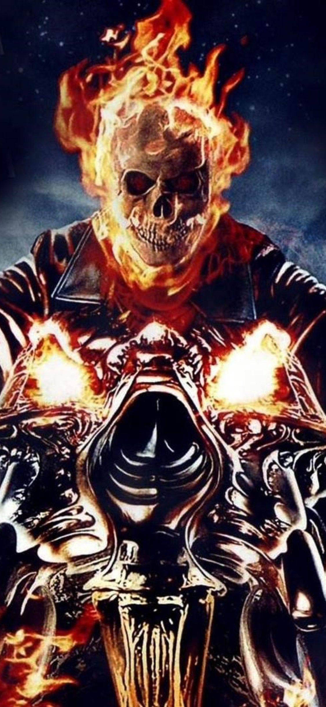Ghost Rider iPhone X, iPhone 10 HD 4k Wallpaper, Image