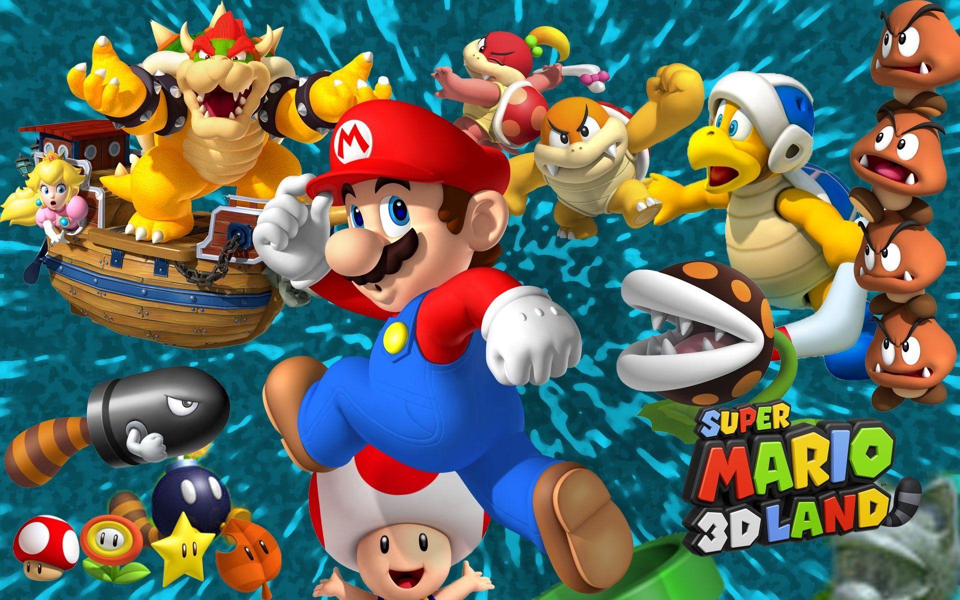 Super Mario 3D Land HD Wallpaper 8 X 1200
