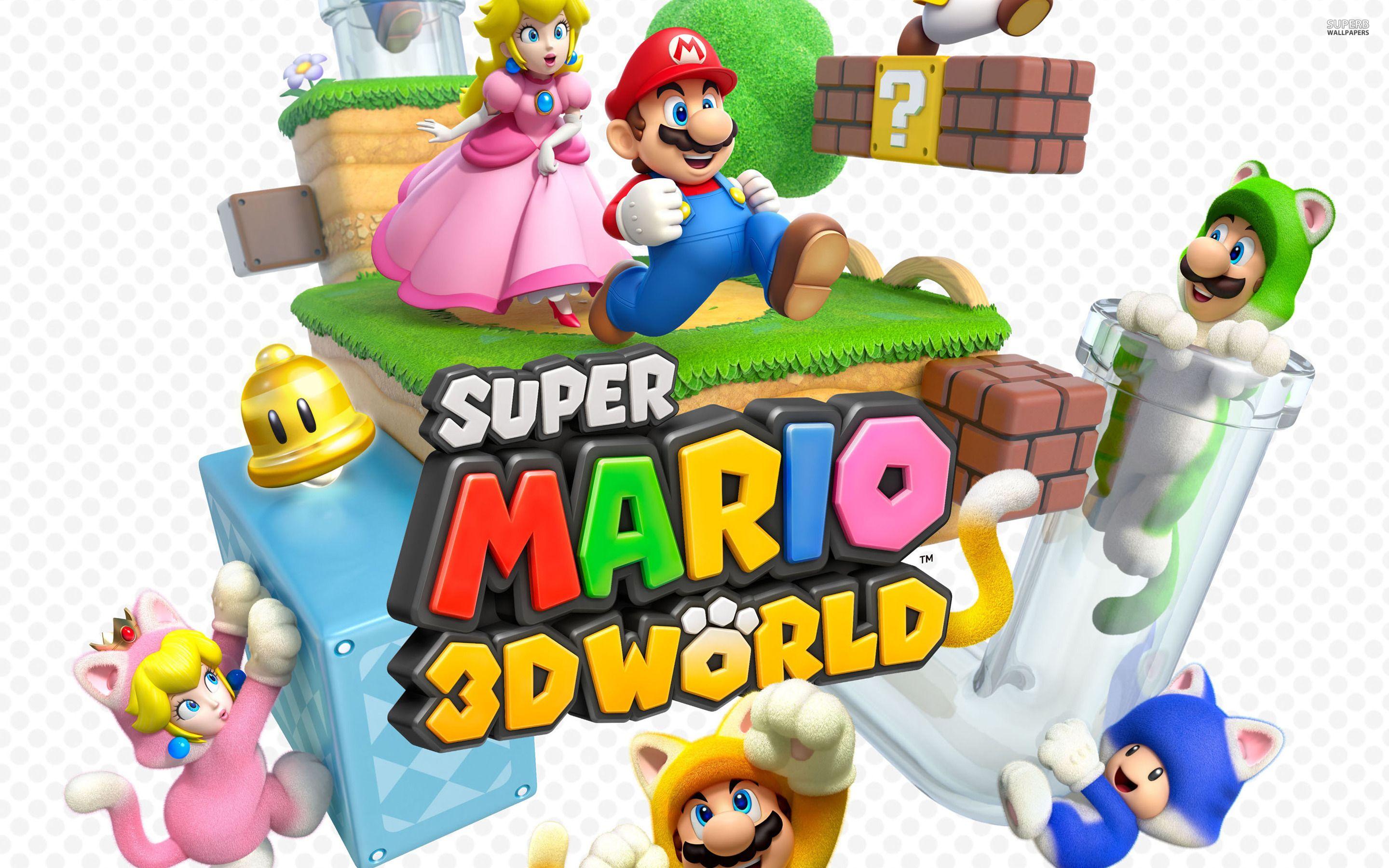 Super Mario 3D World HD Wallpaper, Backgrounds Image