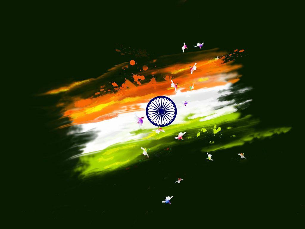 3D Indian Flag Wallpaper Download