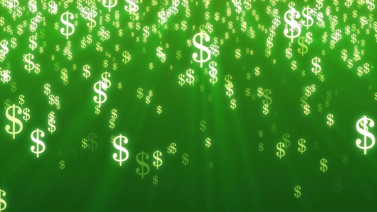 Dollar Signs/ Money Free Stock Video Background