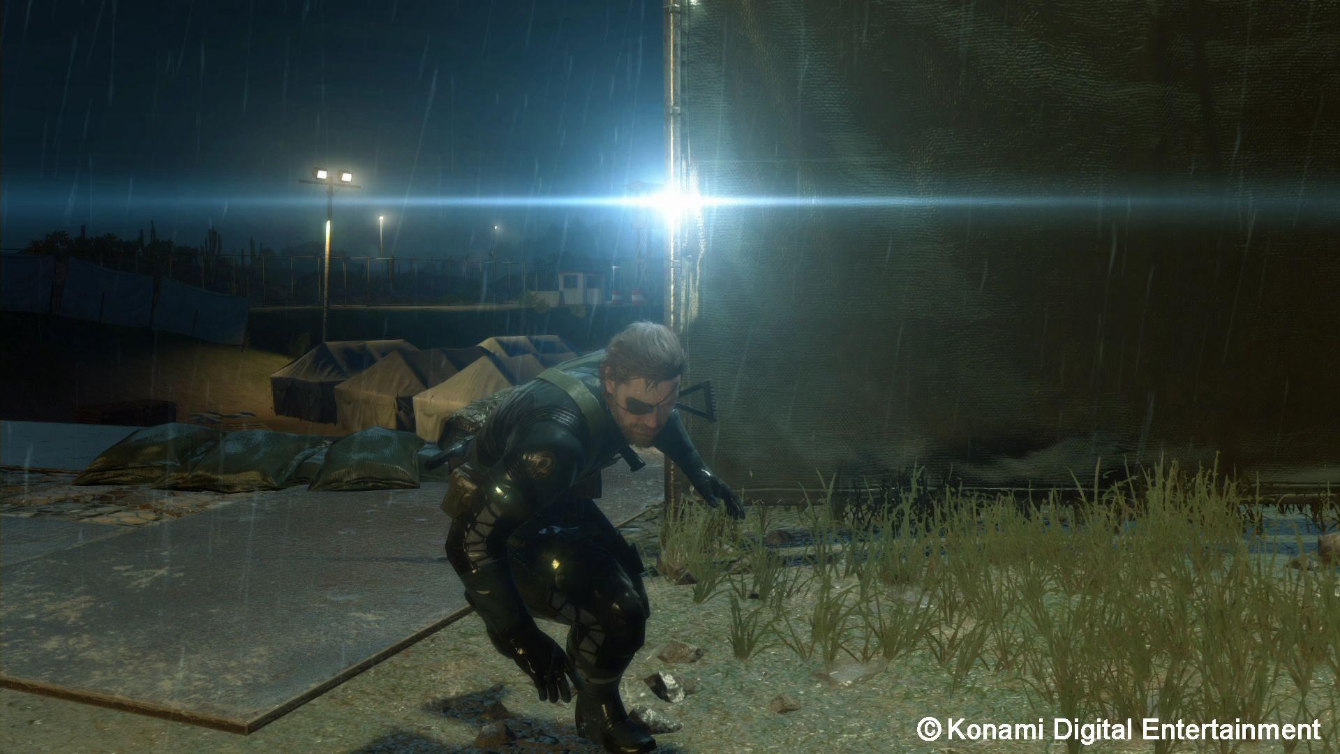 More than a dozen 1080p PS4 screens of Metal Gear Solid: Ground