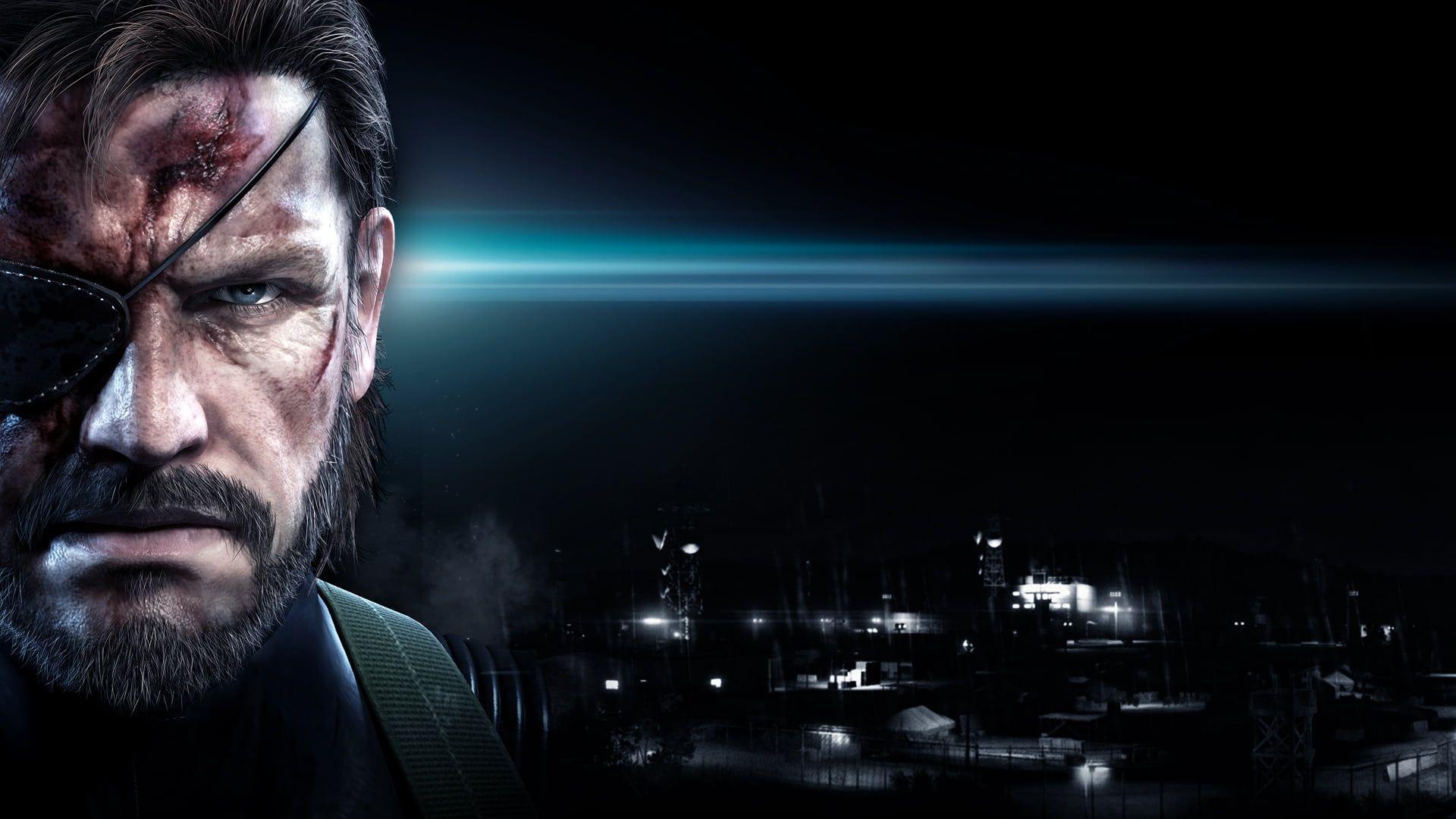 Man with eye \patch illustration, Metal Gear, Metal Gear Solid, Big