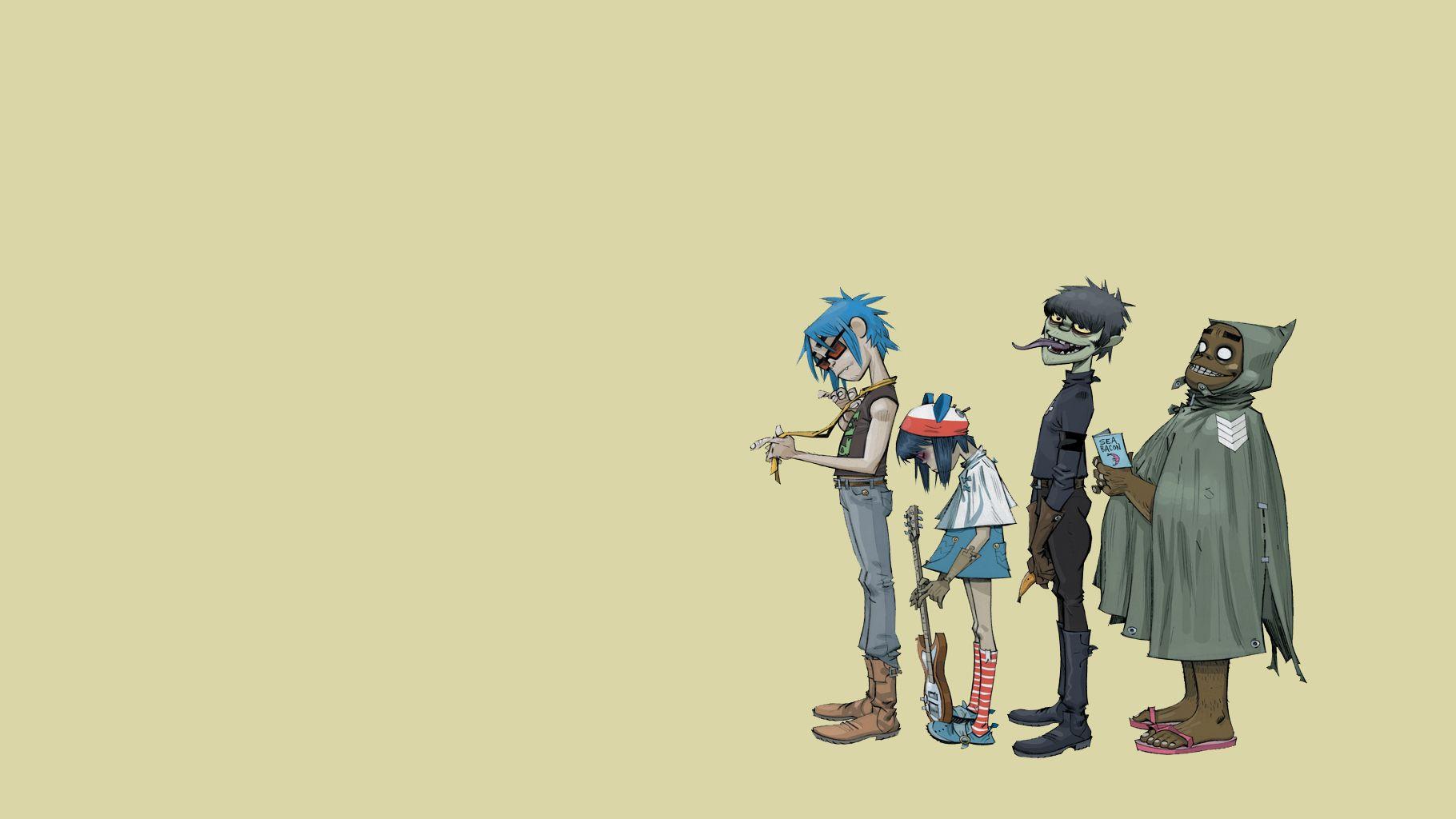 Gorillaz HD Wallpaper 1820x1024