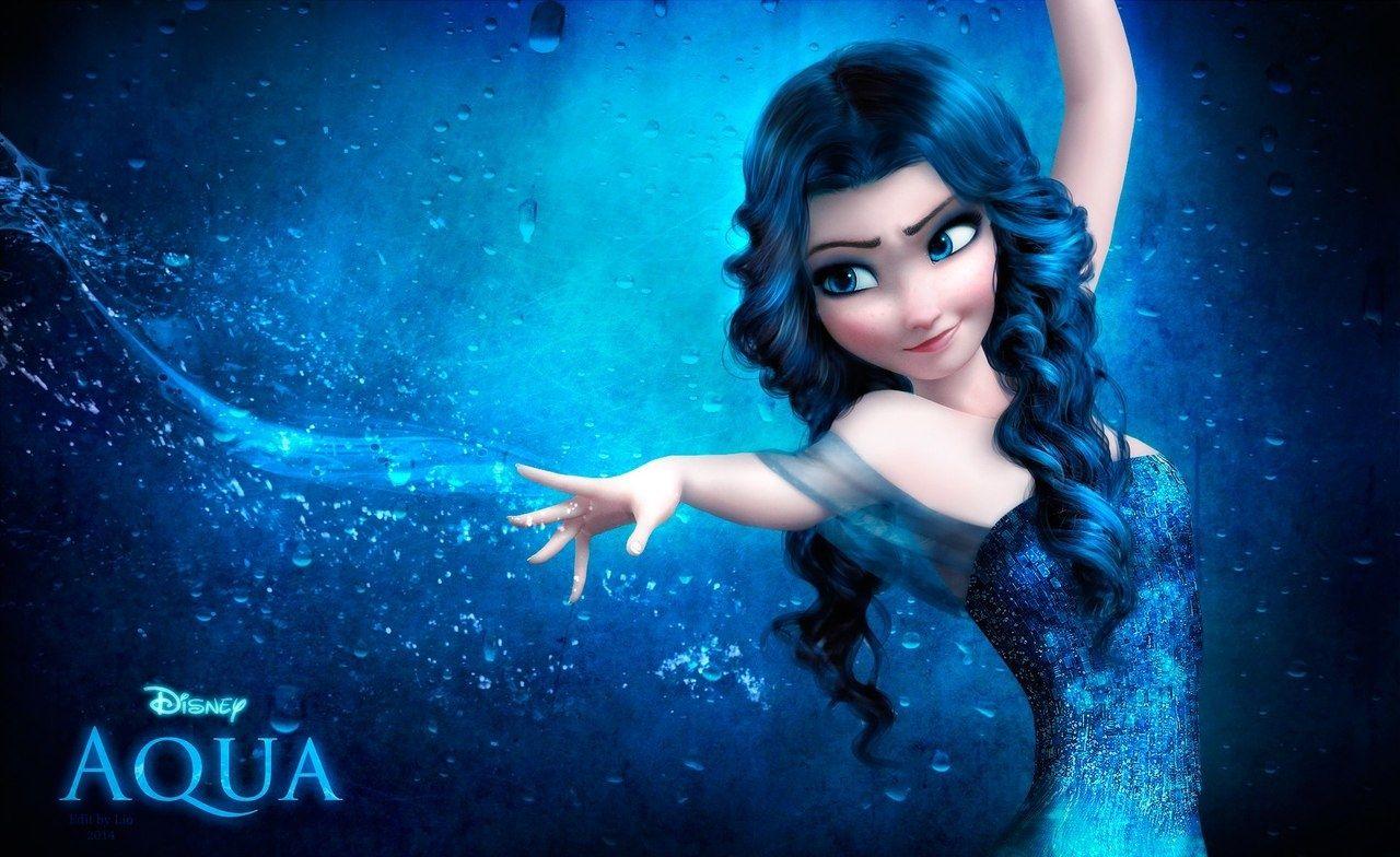 Disney Princess Aqua HD Wallpaper