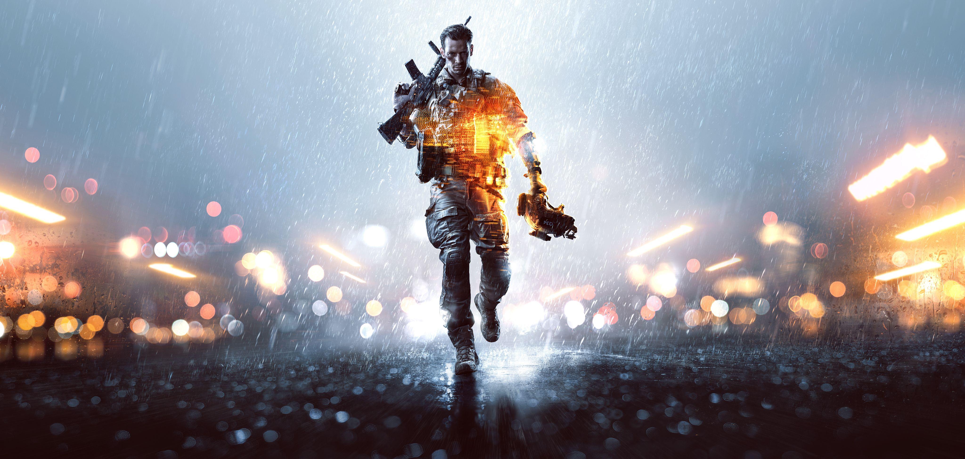 Wallpaper Battlefield 4, Soldier, 4K, Games