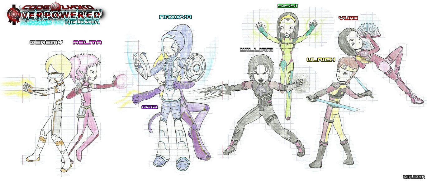 Code Lyoko Overpowered characters fighting