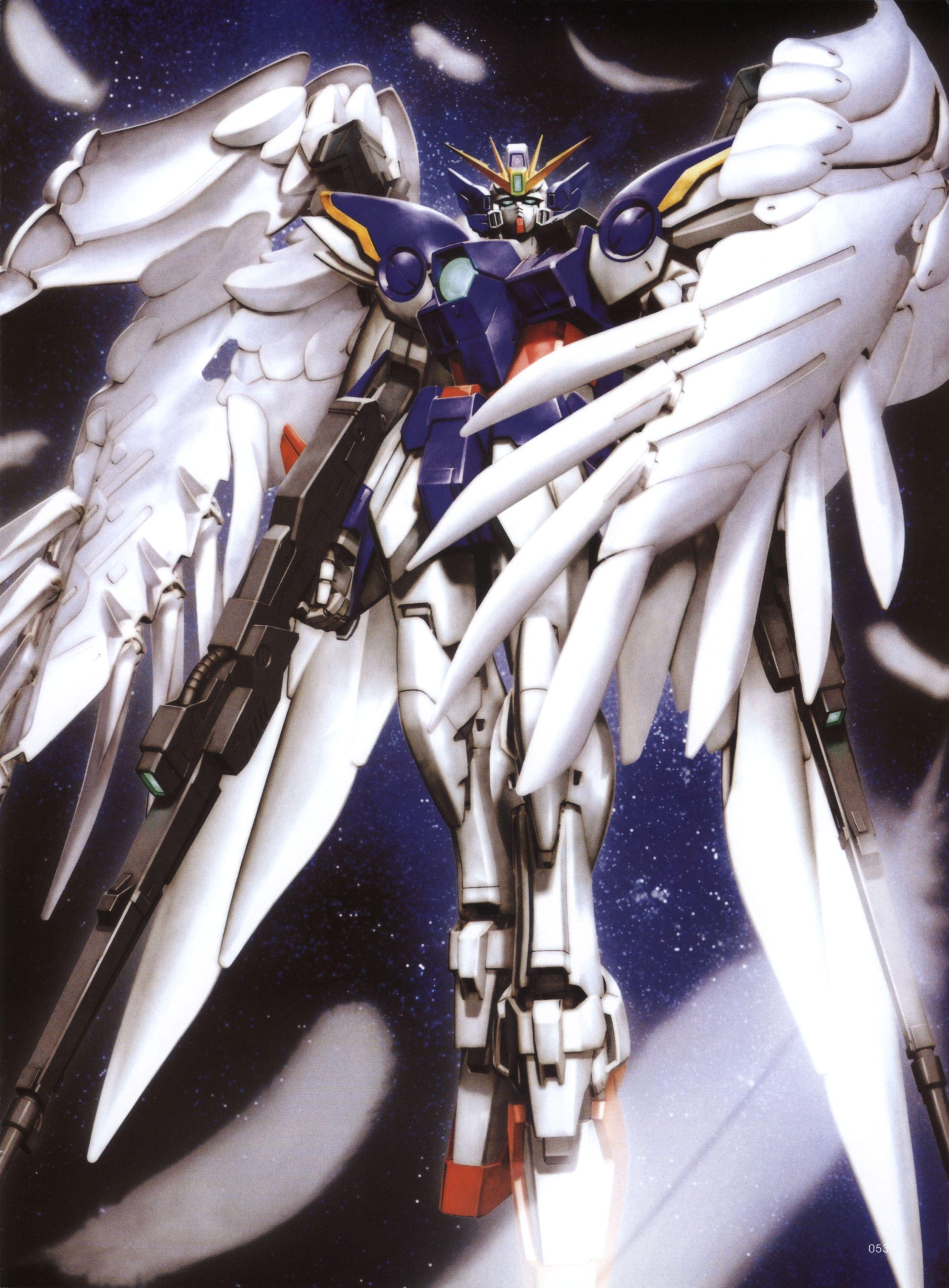 Gundam Wing Zero Wallpapers Hd Wallpaper Cave