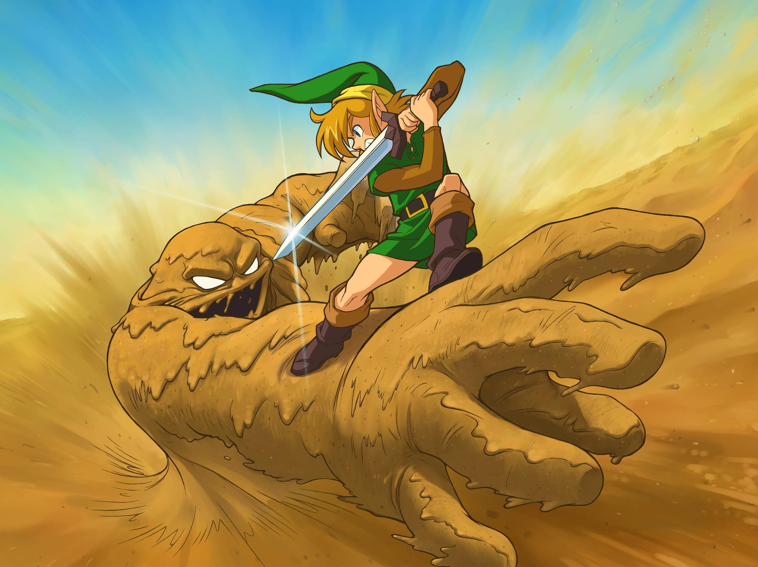 The Legend of Zelda: A Link to the Past HD Wallpaper and Background Image