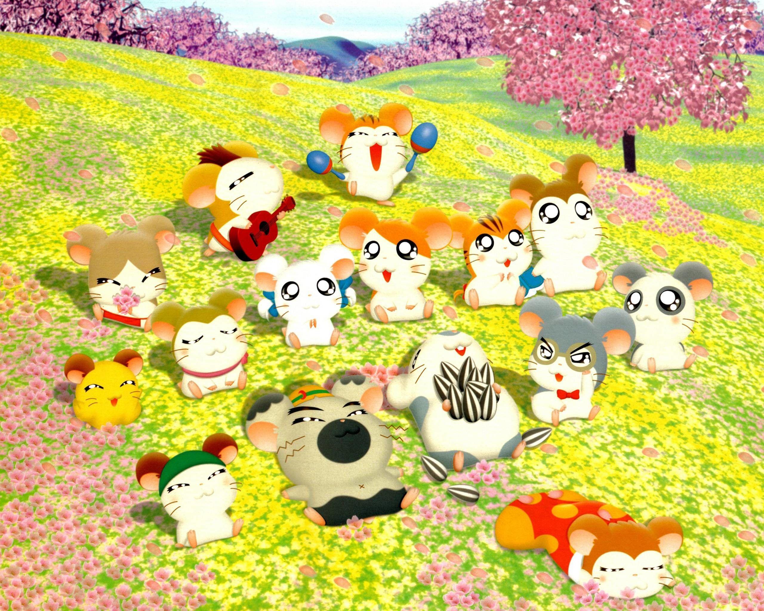 Hamtaro Background