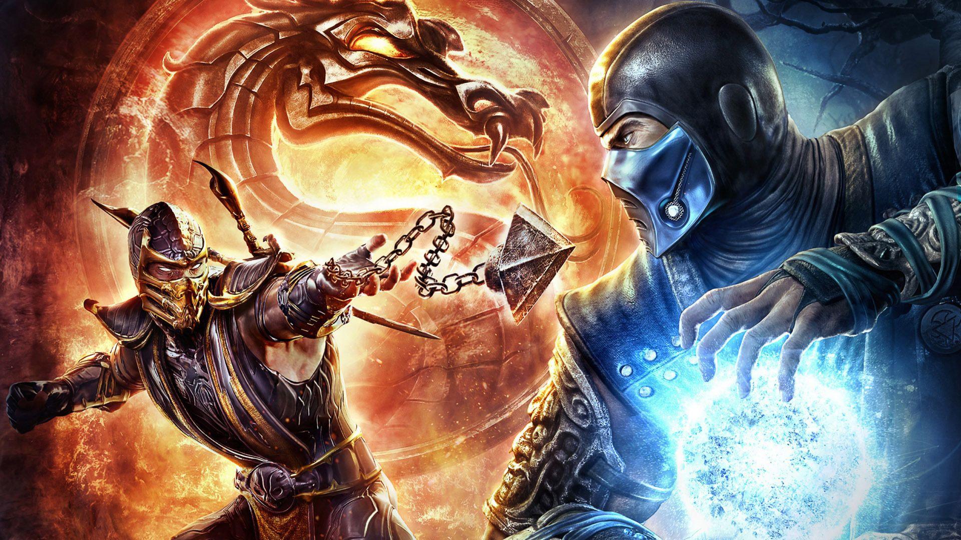 Mortal Kombat 9 Sub Zero Vs Scorpion HD Wallpaper, Background Image