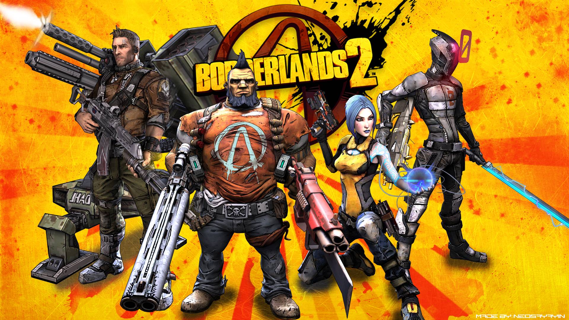 Borderlands 2 wallpaper HD