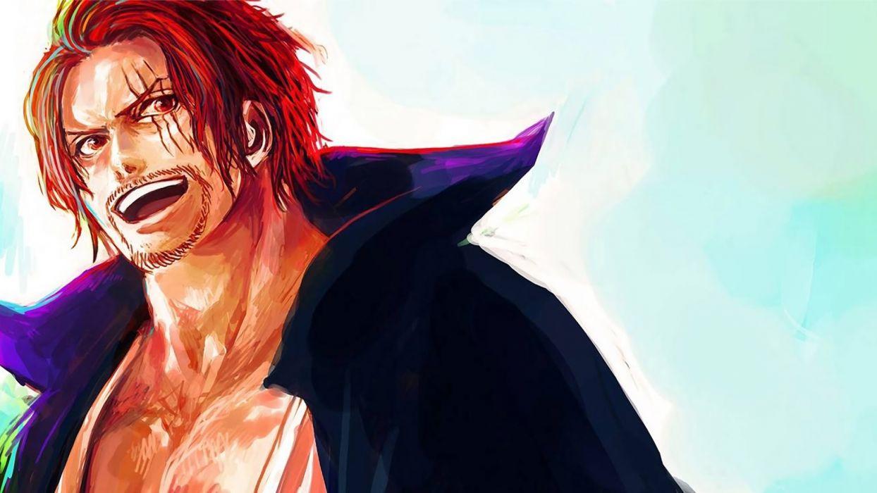 Red Haired Shanks One Piece Art wallpaperx1080