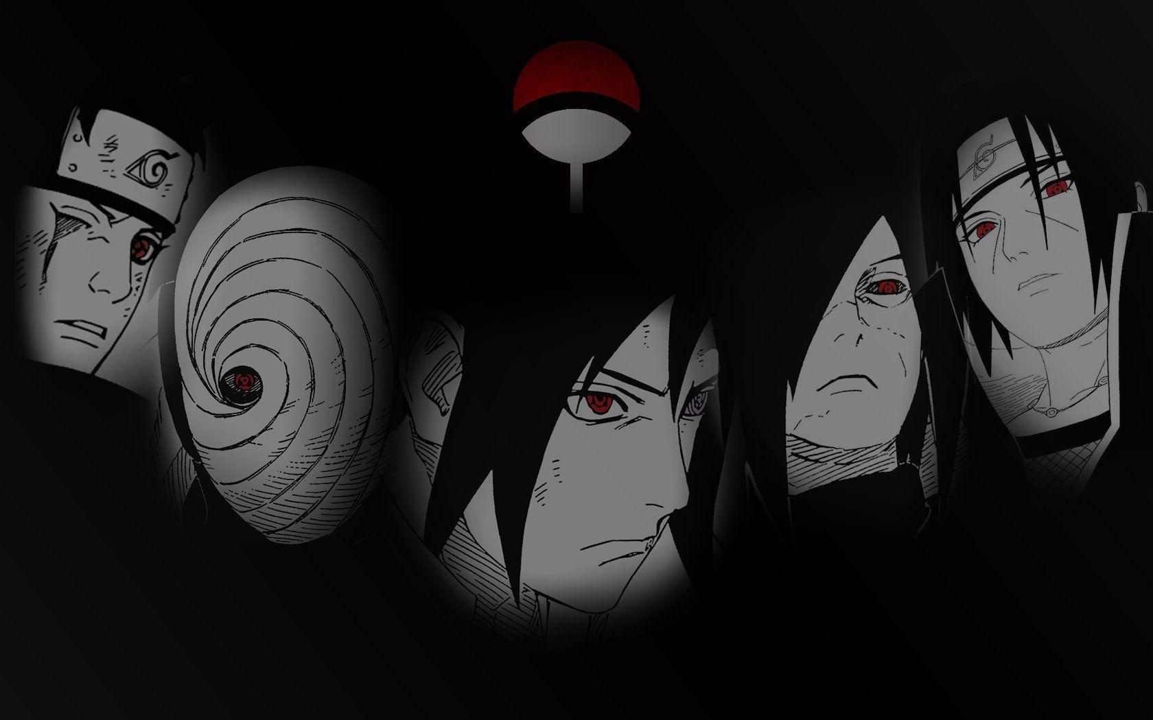 An Uchiha Clan Wallpaper I Made. Naruto. Naruto